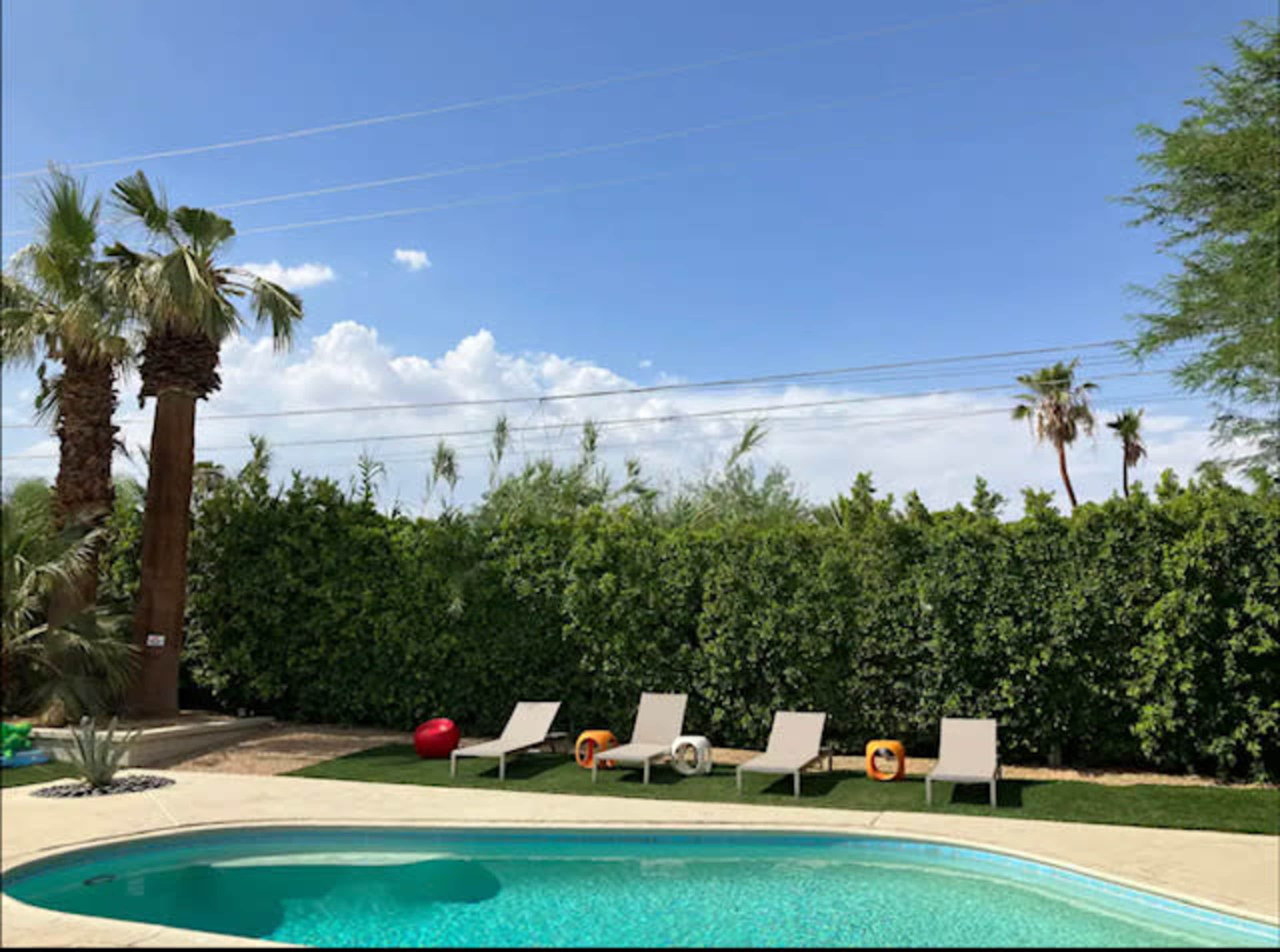 Mid Century Modern Palm Springs House with huge fantastic backyard Image in Palm Springs, palm springs, CA