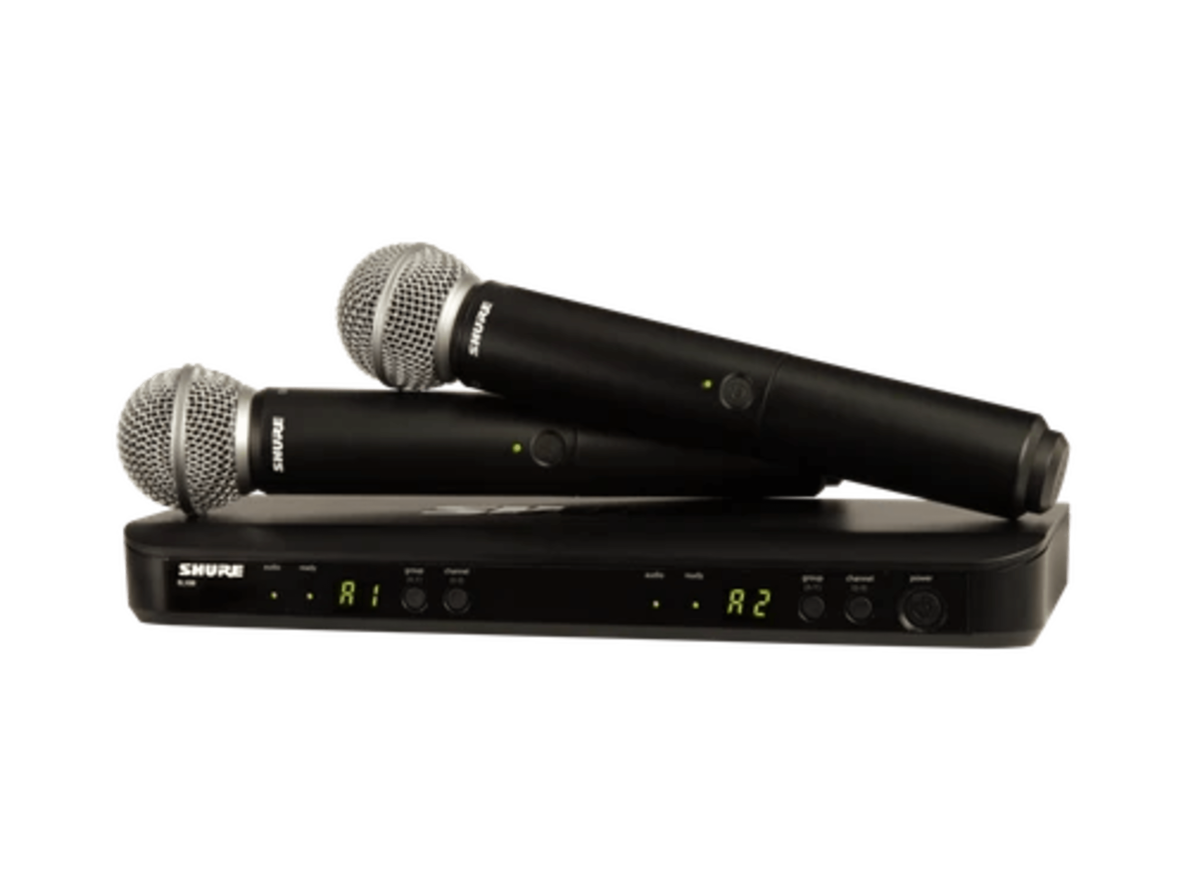 Shure Dual Wireless Handheld Microphones (2 Mics)