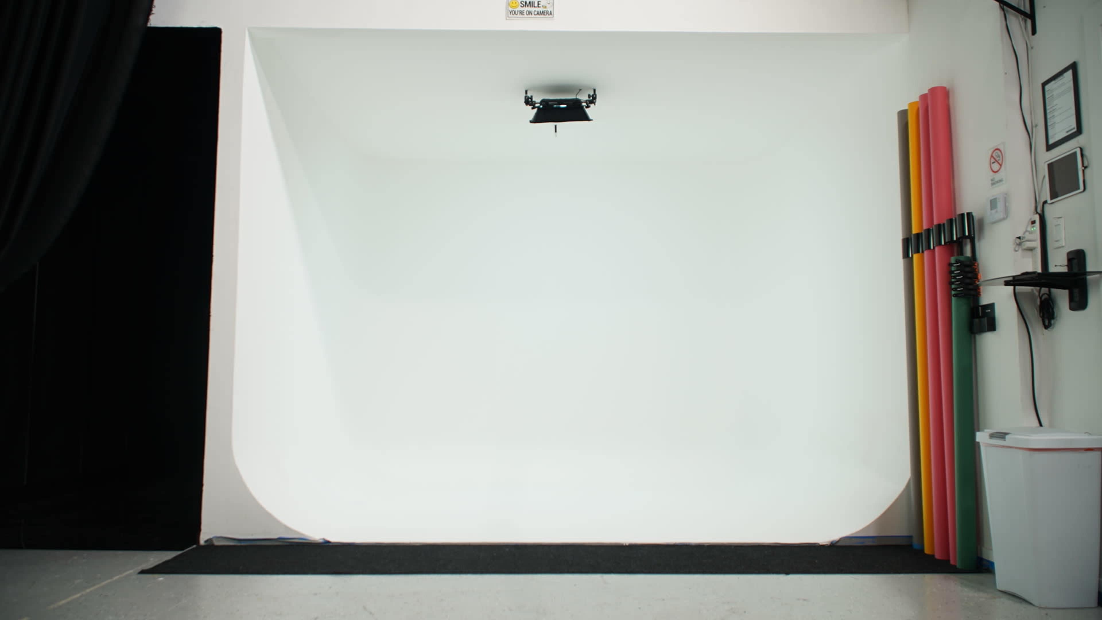 Photo and video Studio with wall graphites, infinity, black box w/ mirror space and more. Image in Hialeah, Hialeah, FL