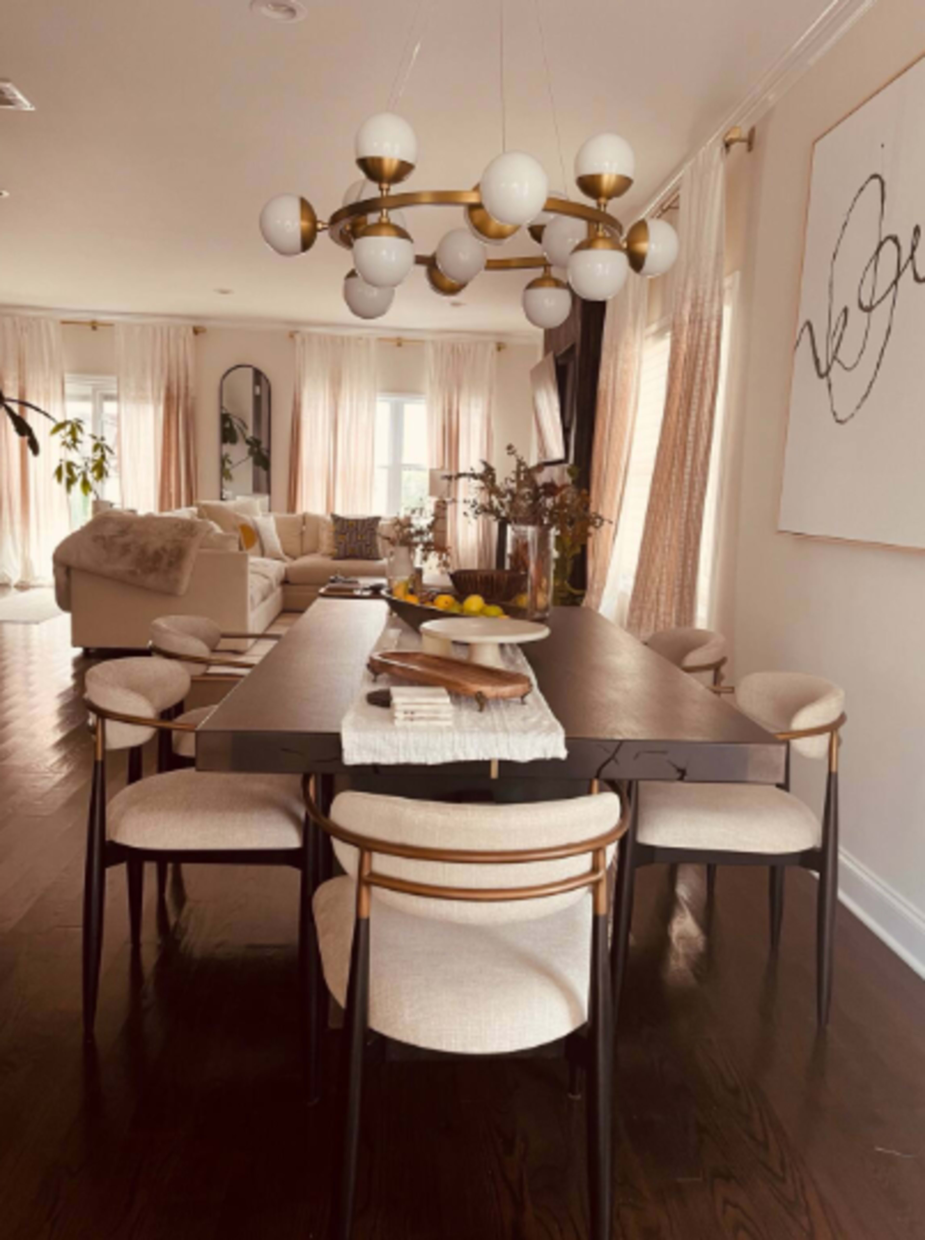 Casa Di Grazia Beach town property mid centry modern decor with a commercial tuscan style kitchen and walkout to backyard with large pizza oven, a hot tub seating area Image in Highlands, Highlands, NJ