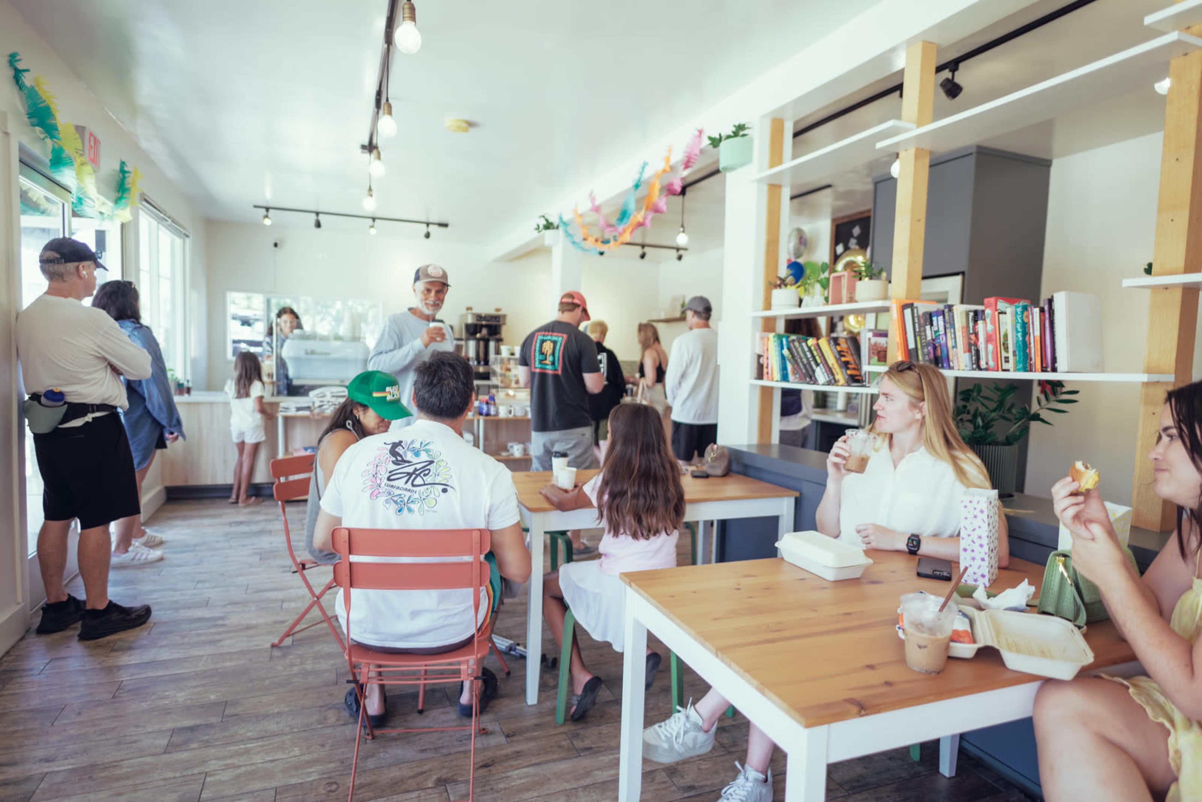 Cute coffee shop along PCH Image in Surfside, Huntington Beach, CA