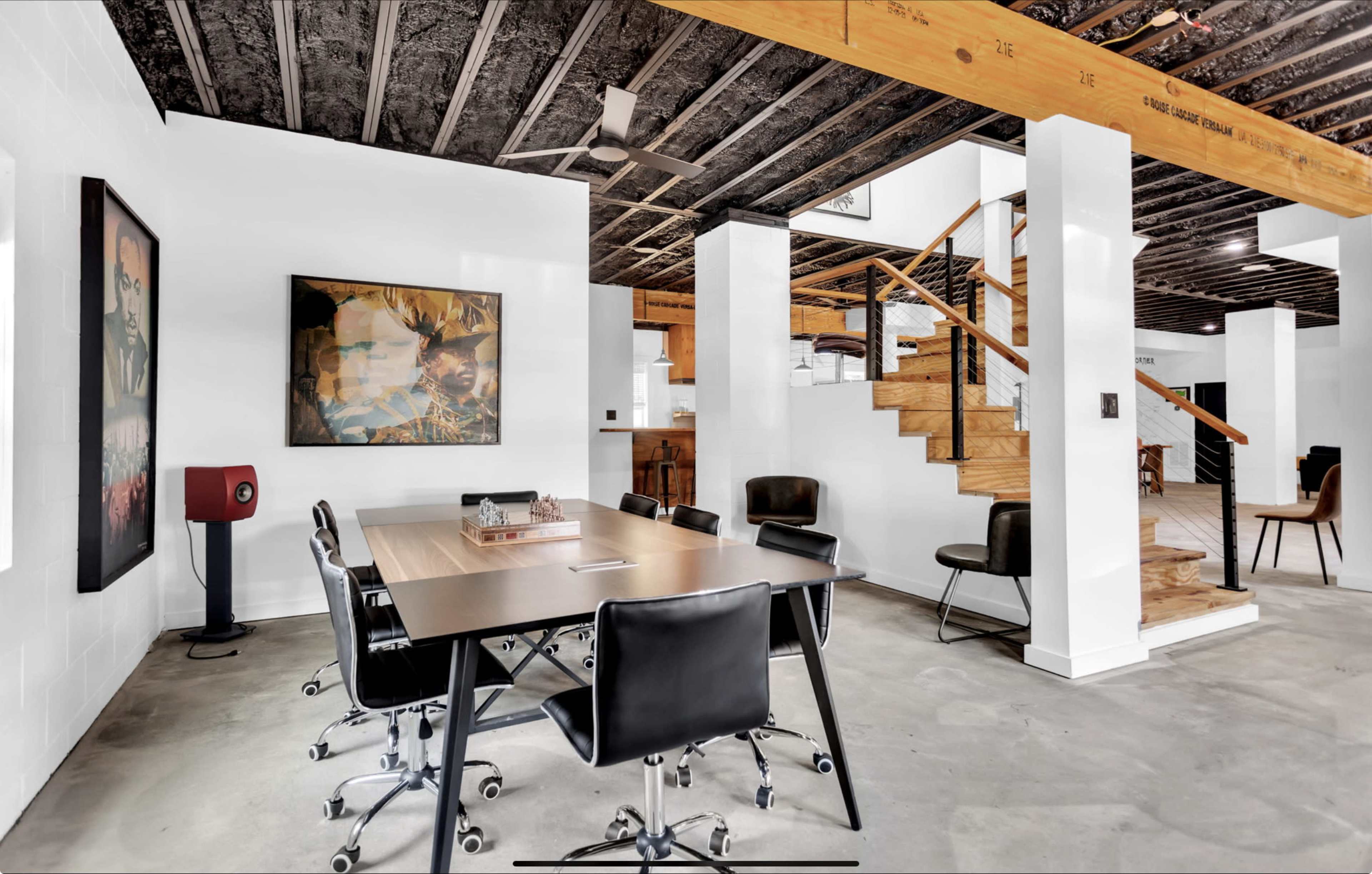 Industrial, Modern Loft Meeting Room With Lake Views Image in , McDonough, GA