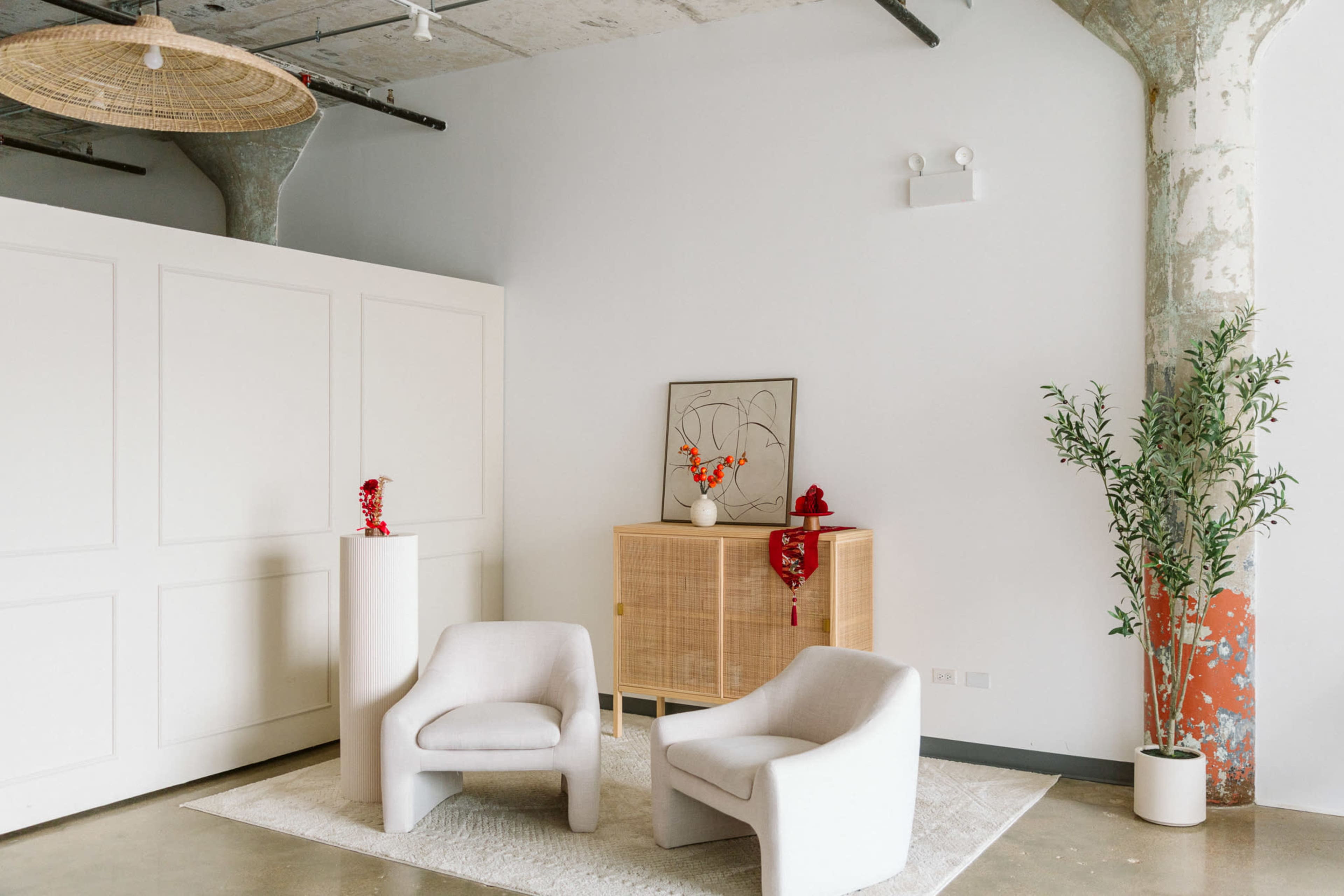 Sunlit Creative Studio in Bridgeport with Lifestyle Vignettes Image in South Side, Chicago, IL