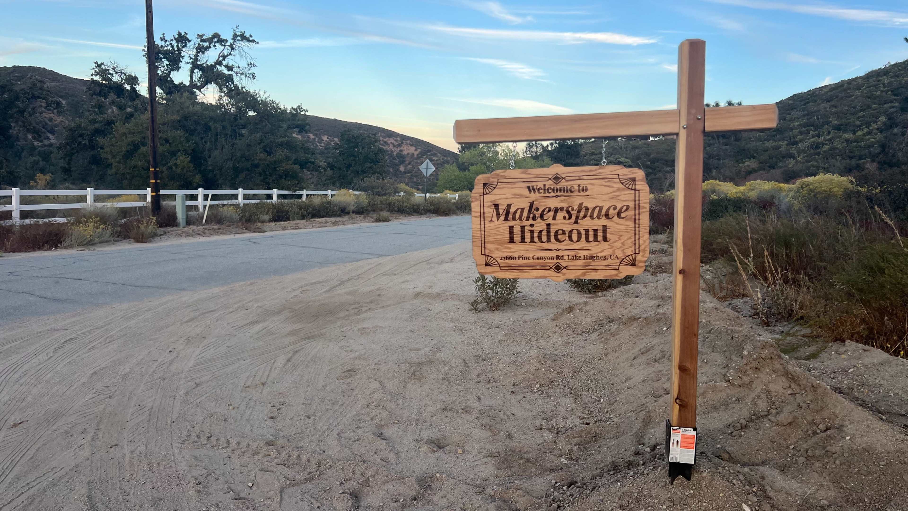 Makerspace Hideout - Private Retreat on 100+ Acres Image in , Lake Hughes, CA