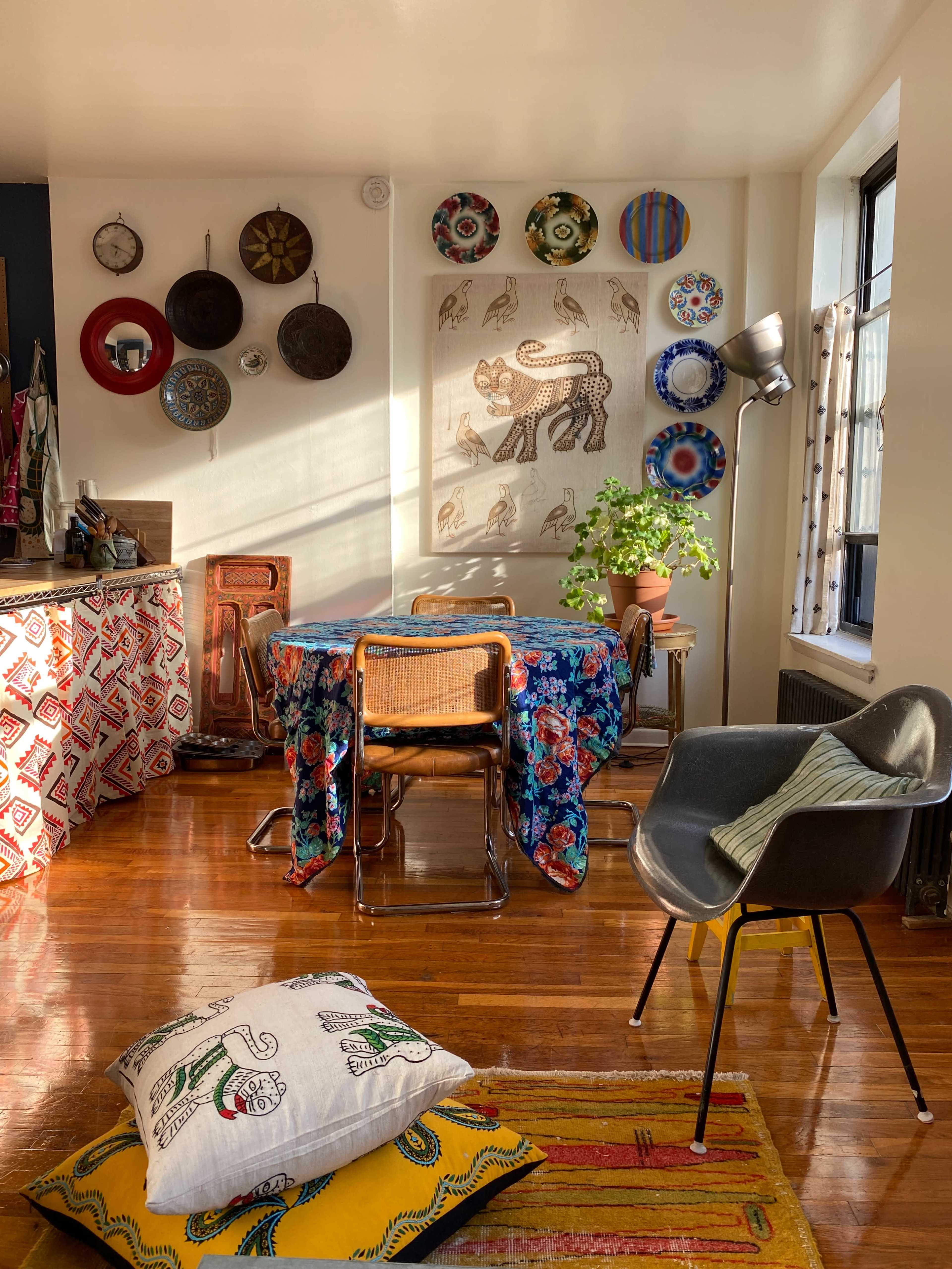 Colorful Artistic Boheme Brooklyn Apartment Image in Crown Heights, Brooklyn, NY