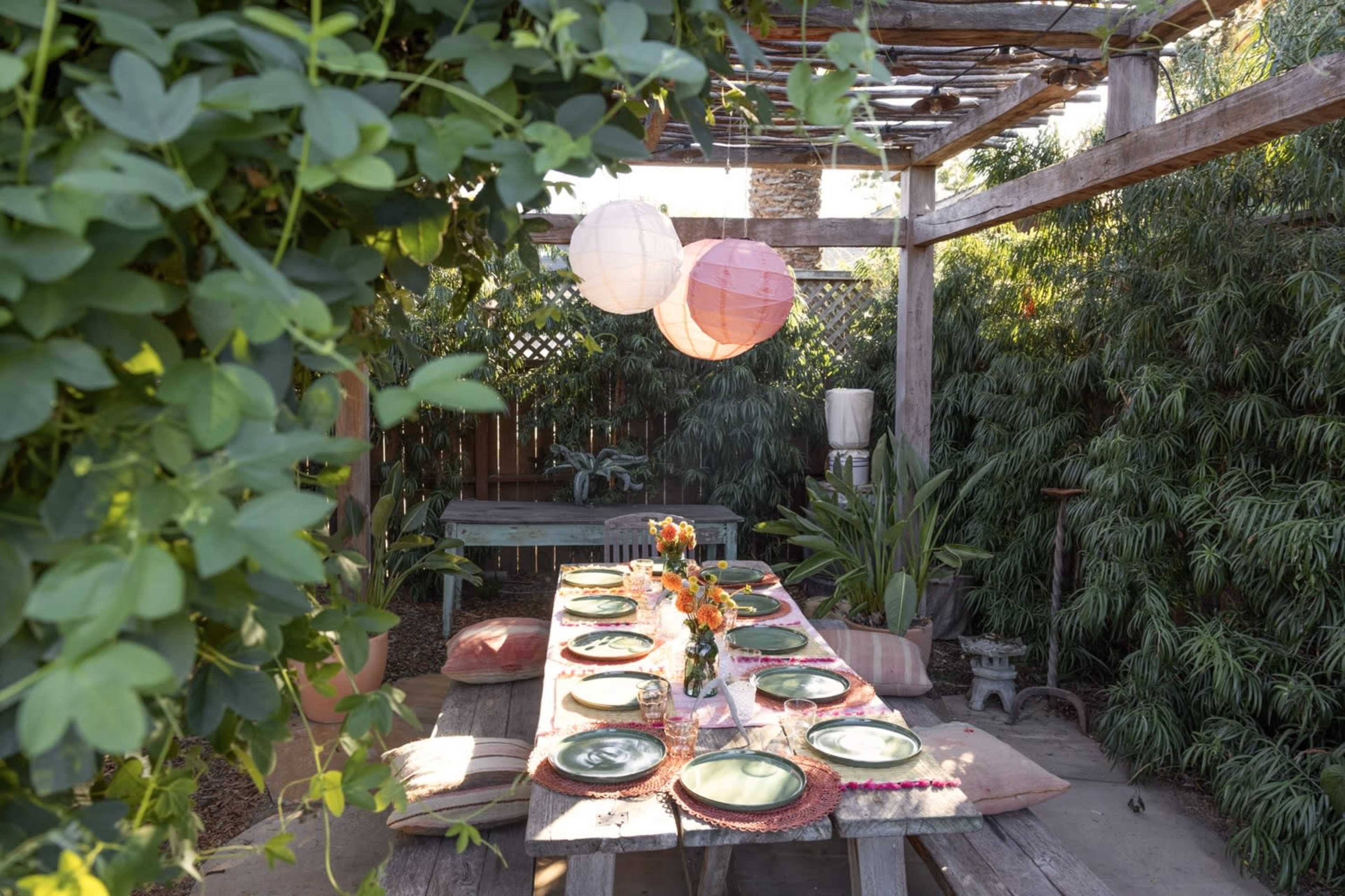 Hidden garden retreat in the heart of down town Petaluma with a vintage Airstream and outdoor fire pit. Image in Petaluma, Petaluma, CA