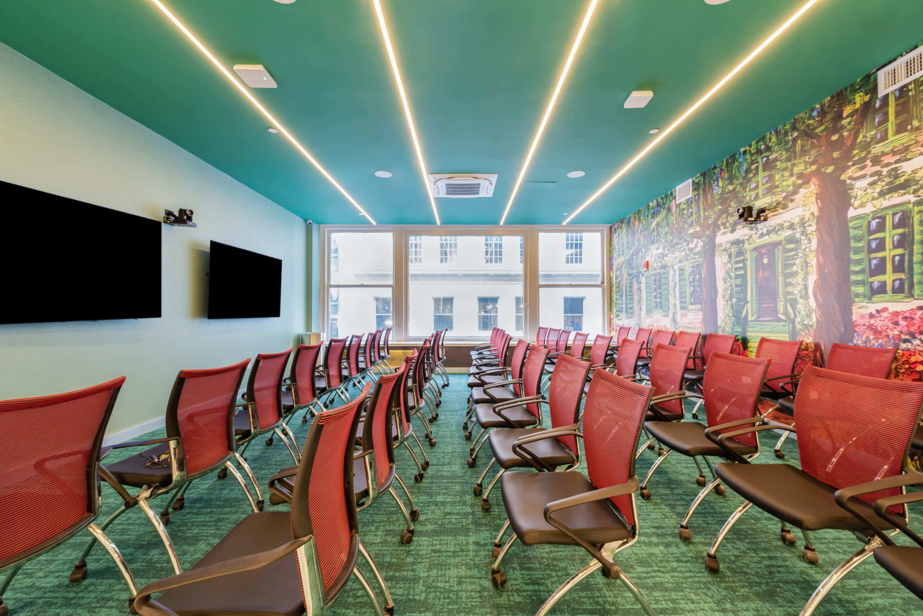 * 50% Off Promo - Grand Opening * Artist Themed Monet Room - Meeting & Events Space for 40 Attendees with XL Windows - Grand Opening Special Image in Midtown Manhattan, New York, NY