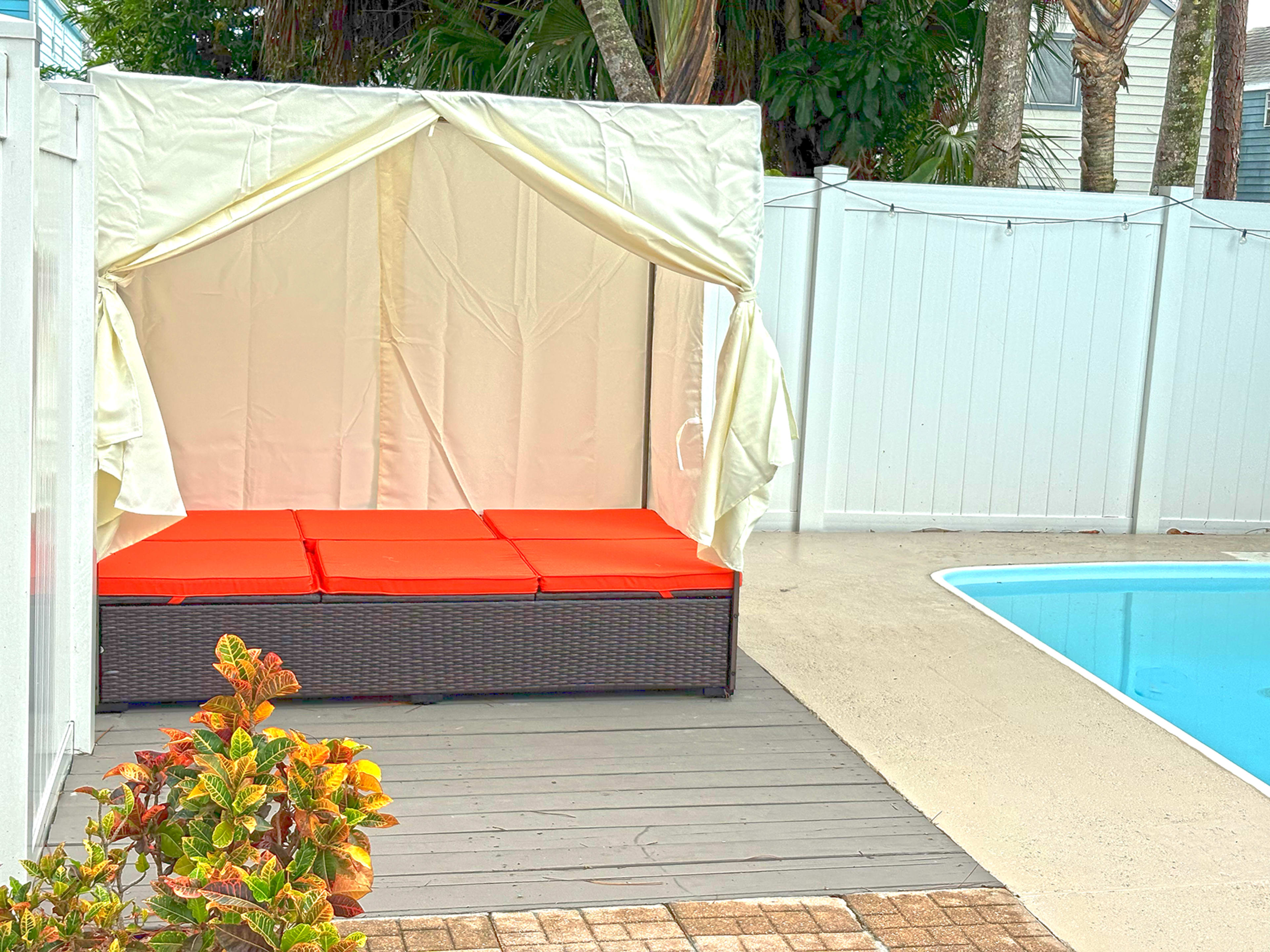 The backyard oasis pool Image in Lakeside Green, west palm beach, FL