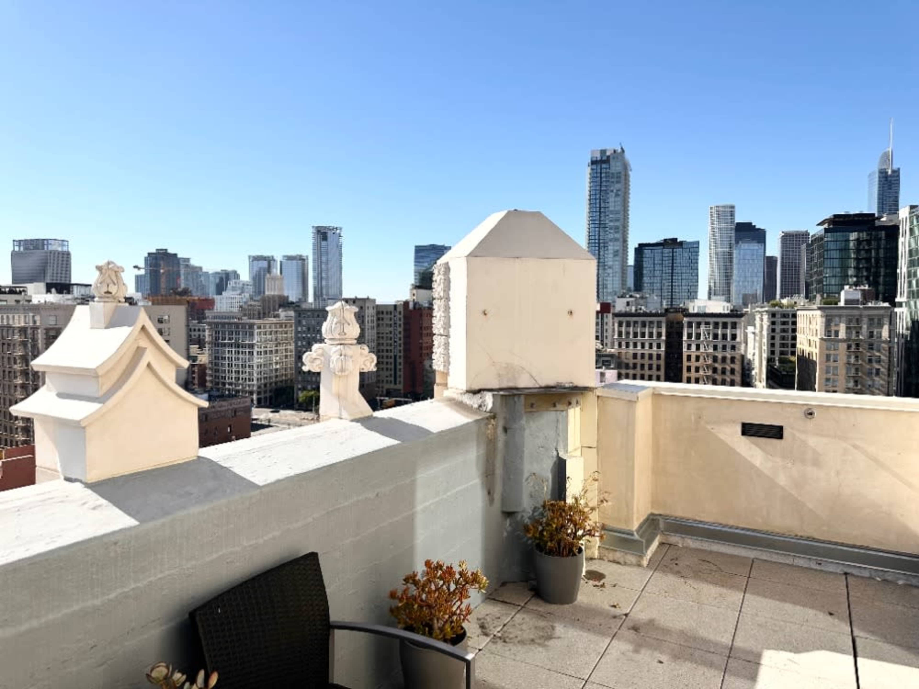 Upstairs/Private Balcony Access