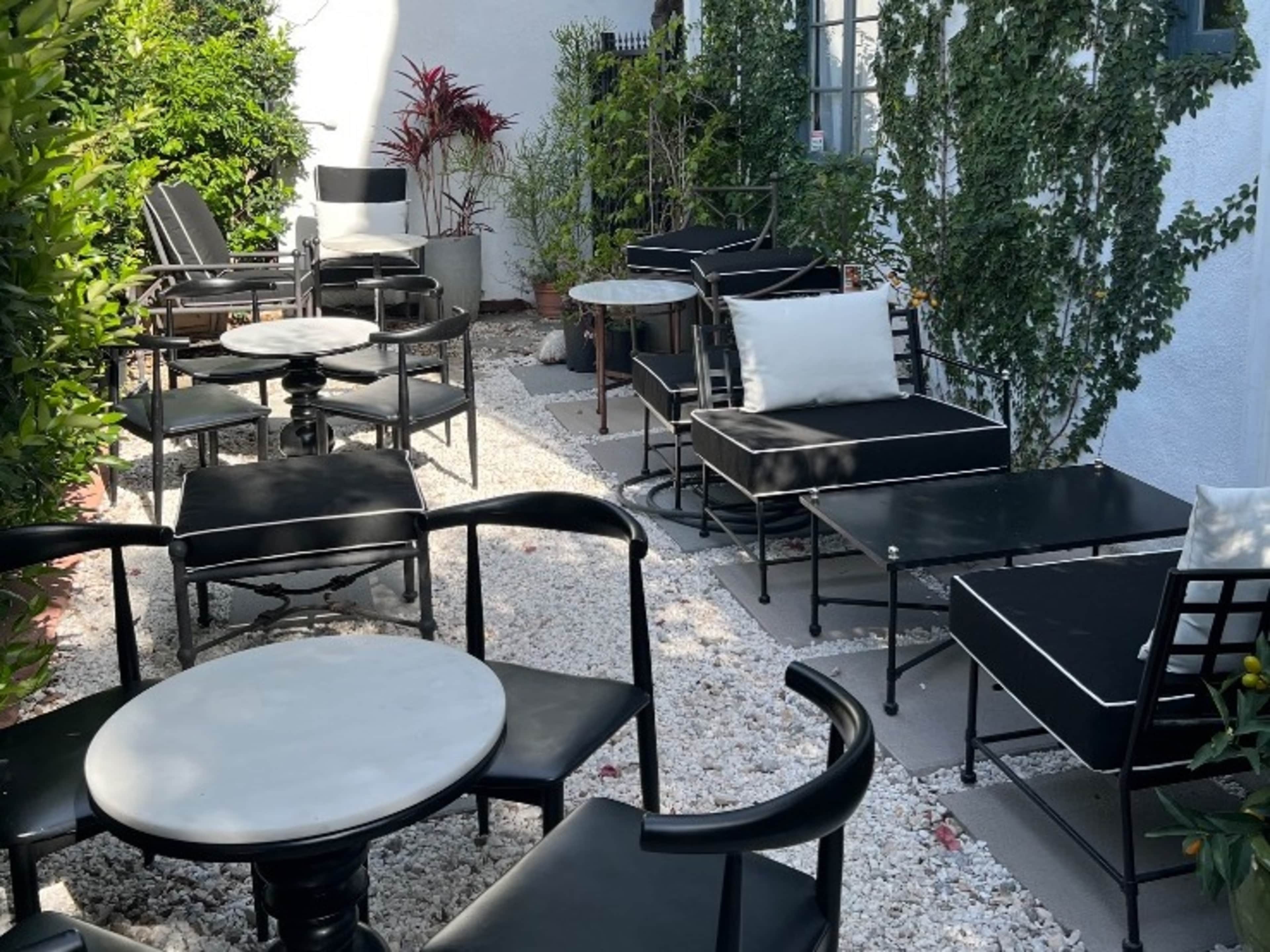 Outdoor seating 