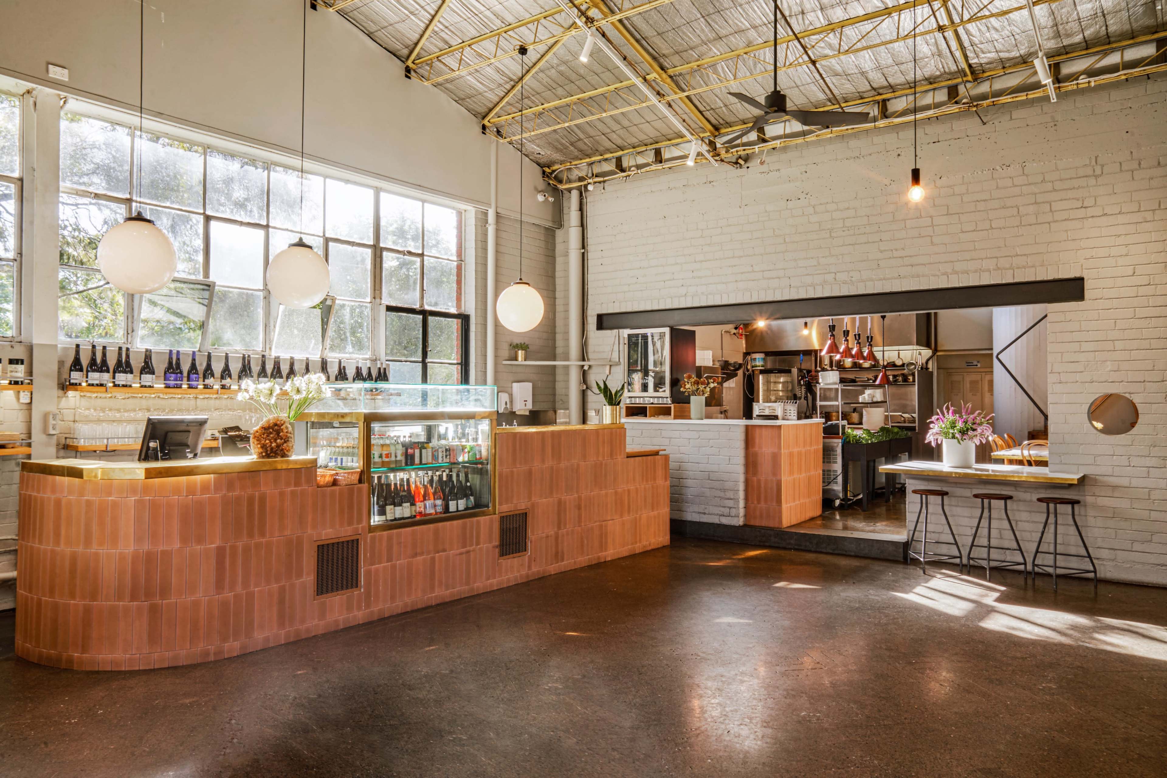 Cafe & Restaurant in warehouse building Image in Port Melbourne, Port Melbourne, VIC