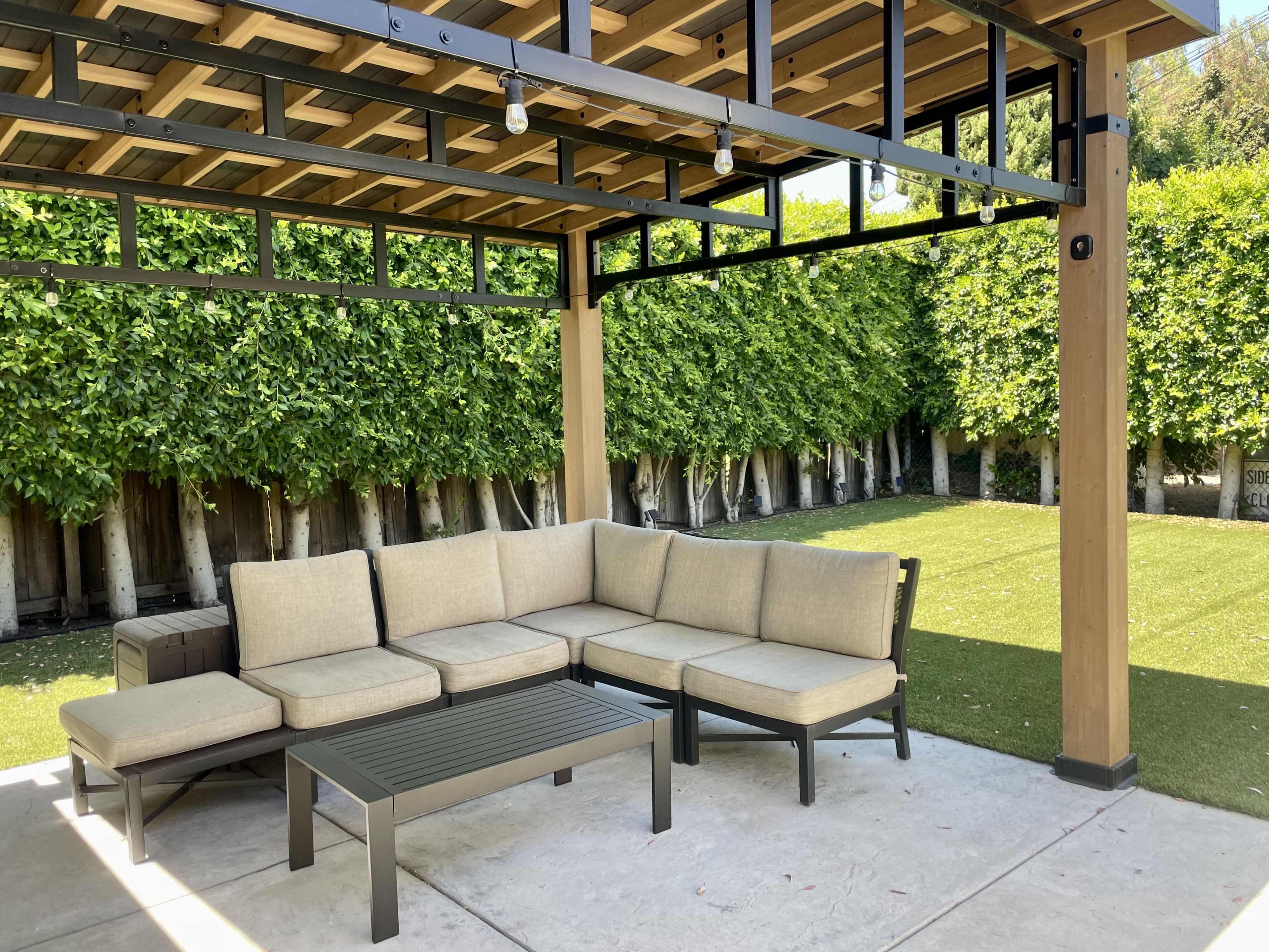 Stunning backyard oasis: 2 patios, gazebo & optional guesthouse add-on (if available) Image in Central LA, Los Angeles, CA