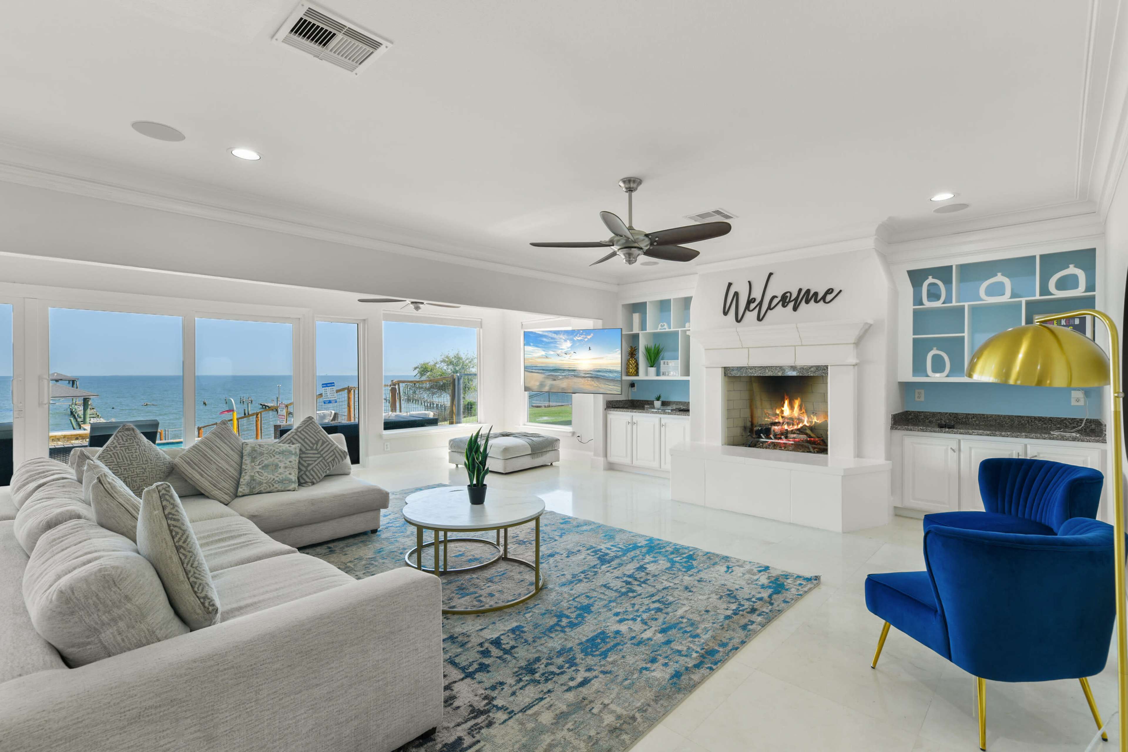 Bayfront Luxury House with Pool Image in Kemah, Kemah, TX