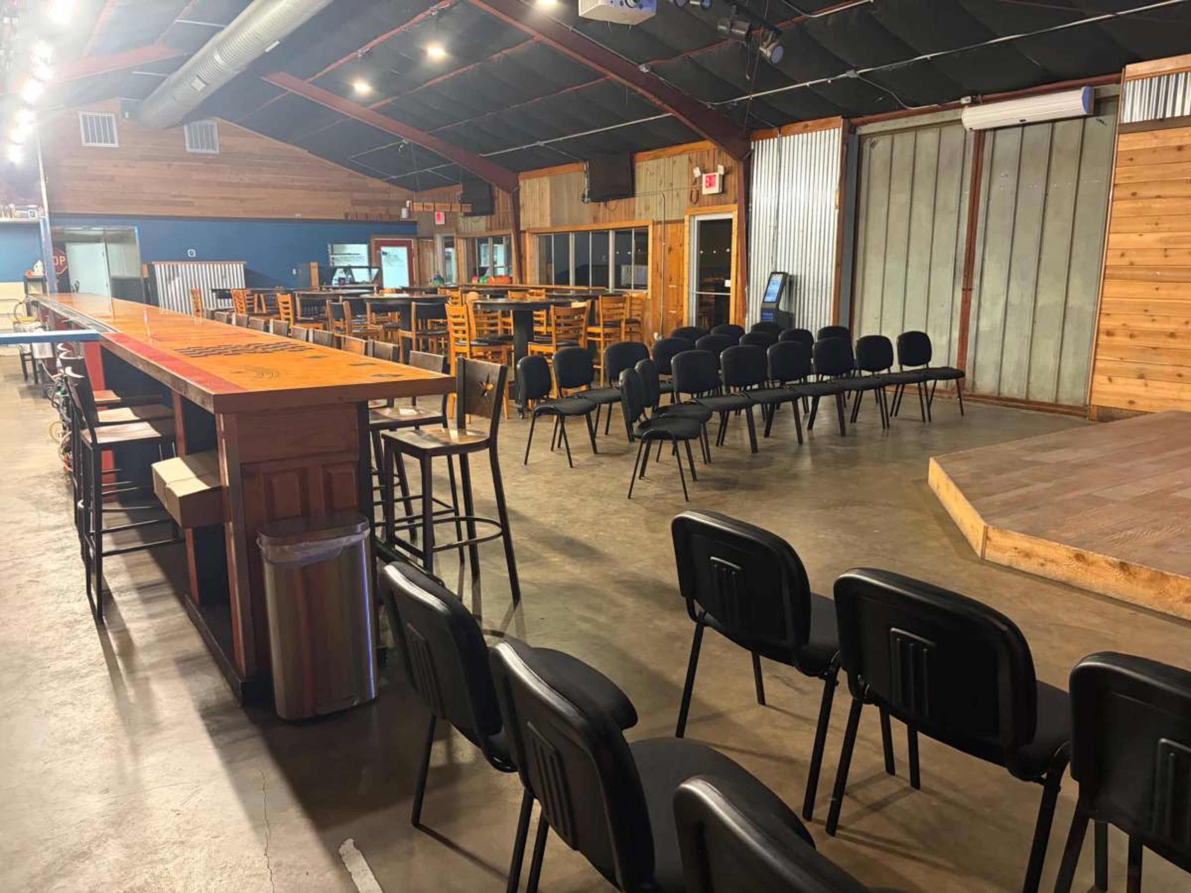 Downtown Arlington Event Space with Patio & Stage Image in Central Arlington, Arlington, TX