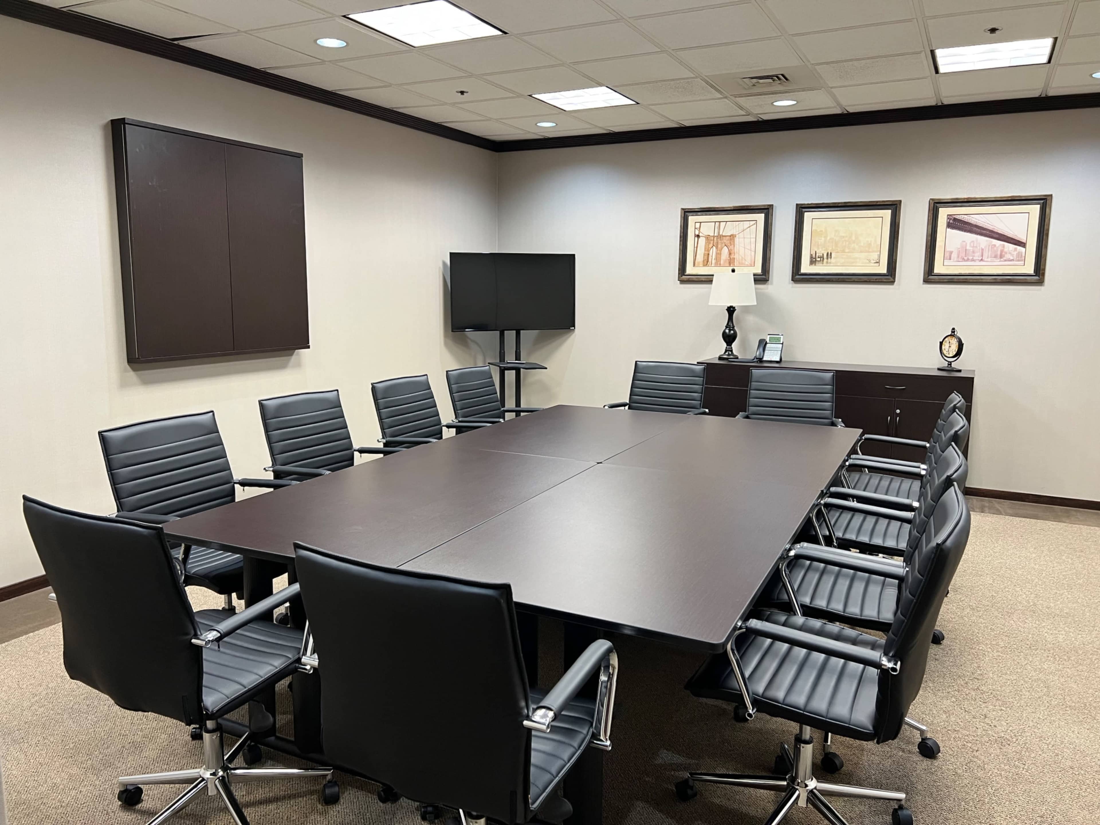 Fully Equipped Conference Space w/ Whiteboard + TV Image in , Livonia, MI