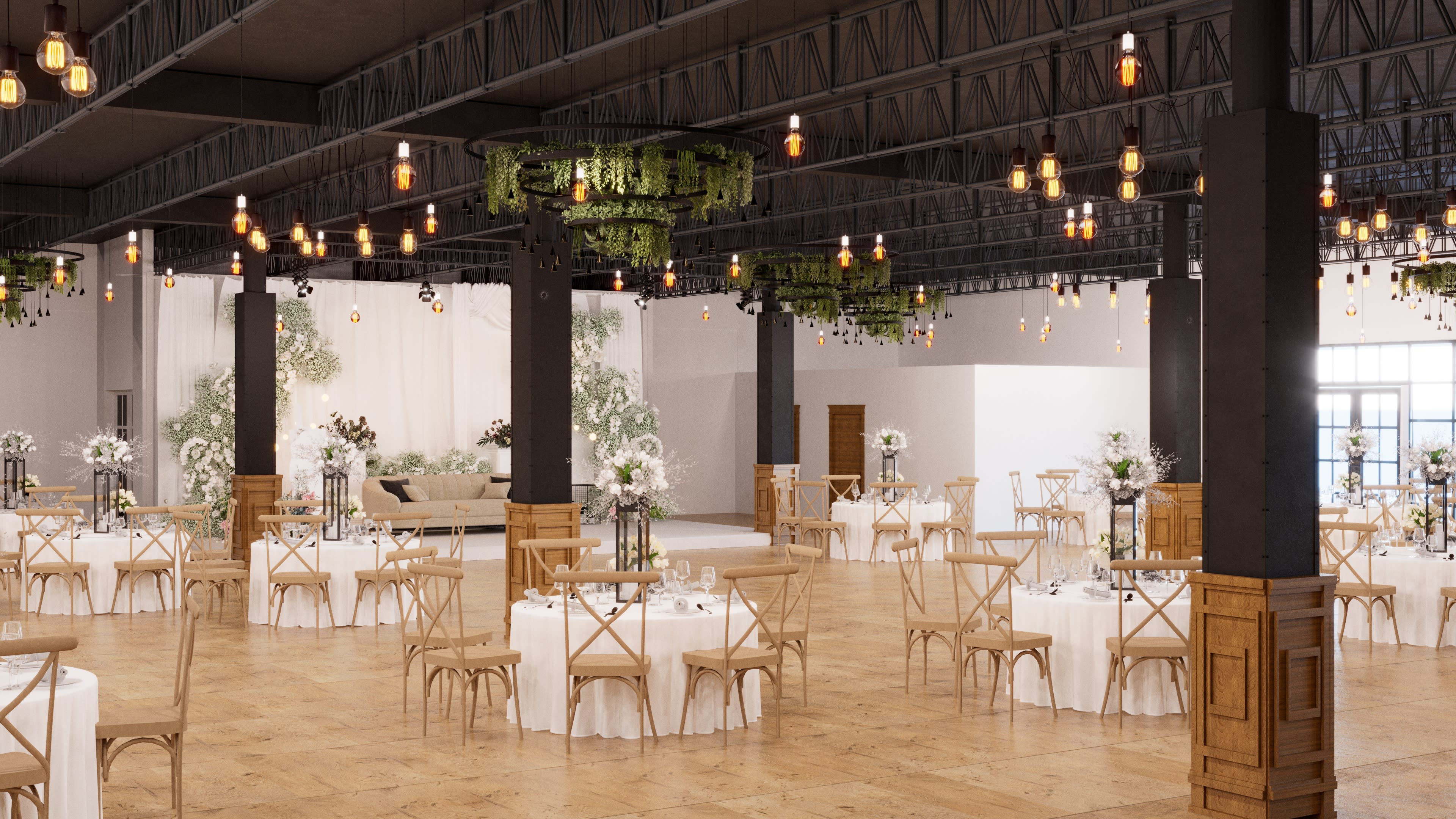 Modern Industrial Event Hall Near Dallas & Fort Worth Image in Hurst, Hurst, TX