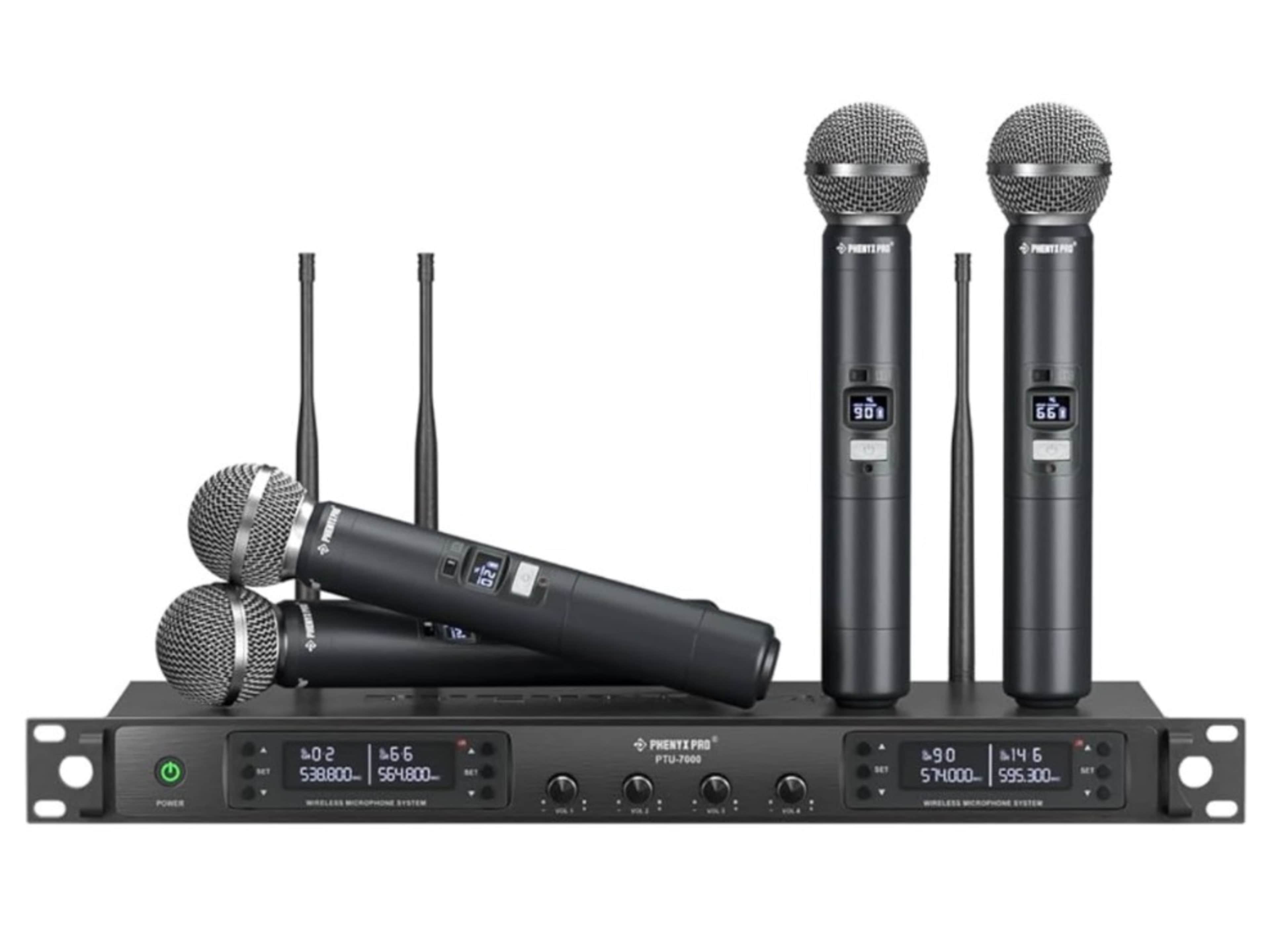 Additional wireless handheld microphones 