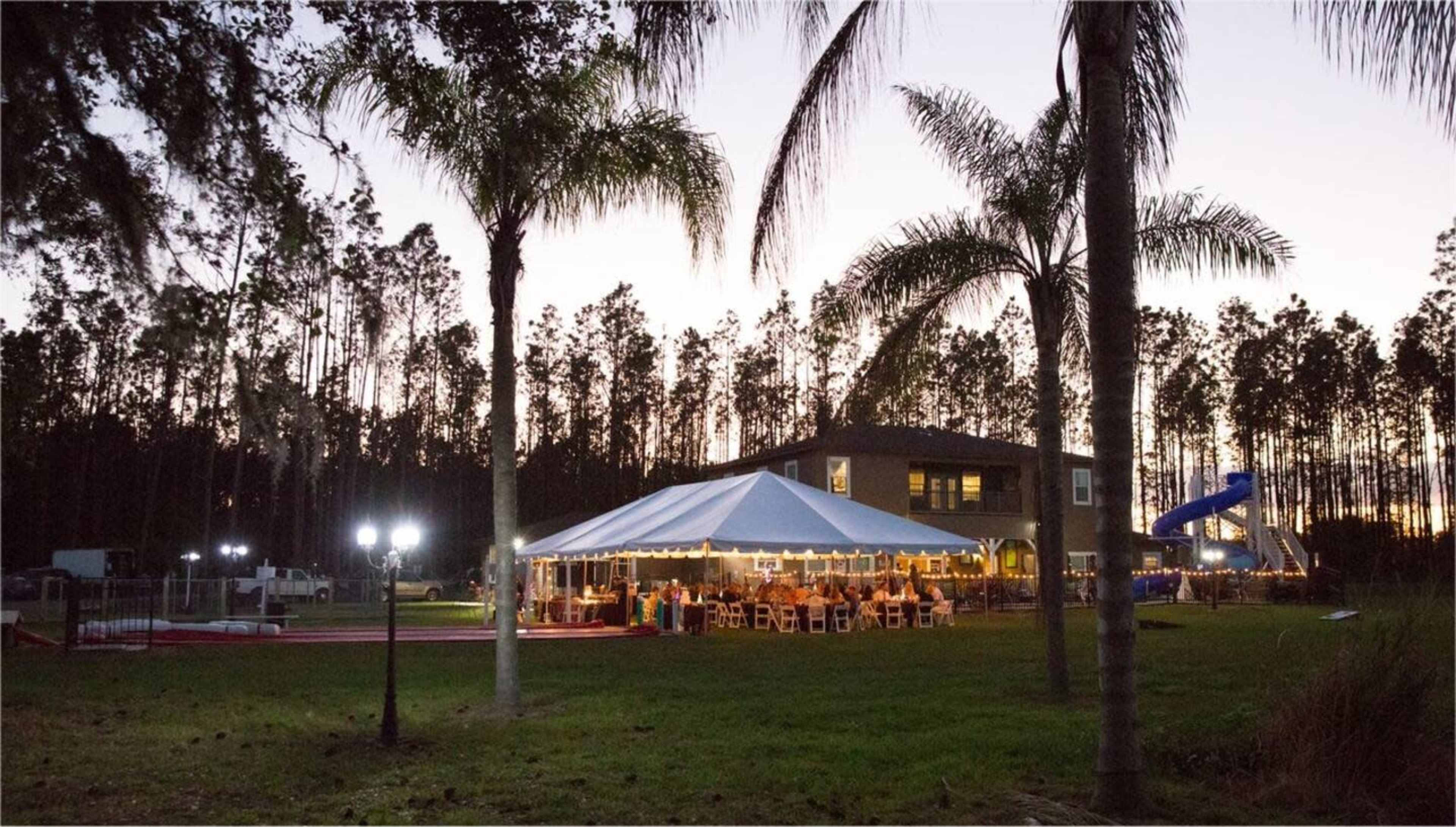 Lakefront Mansion on 10 Acres Image in , Clermont, FL