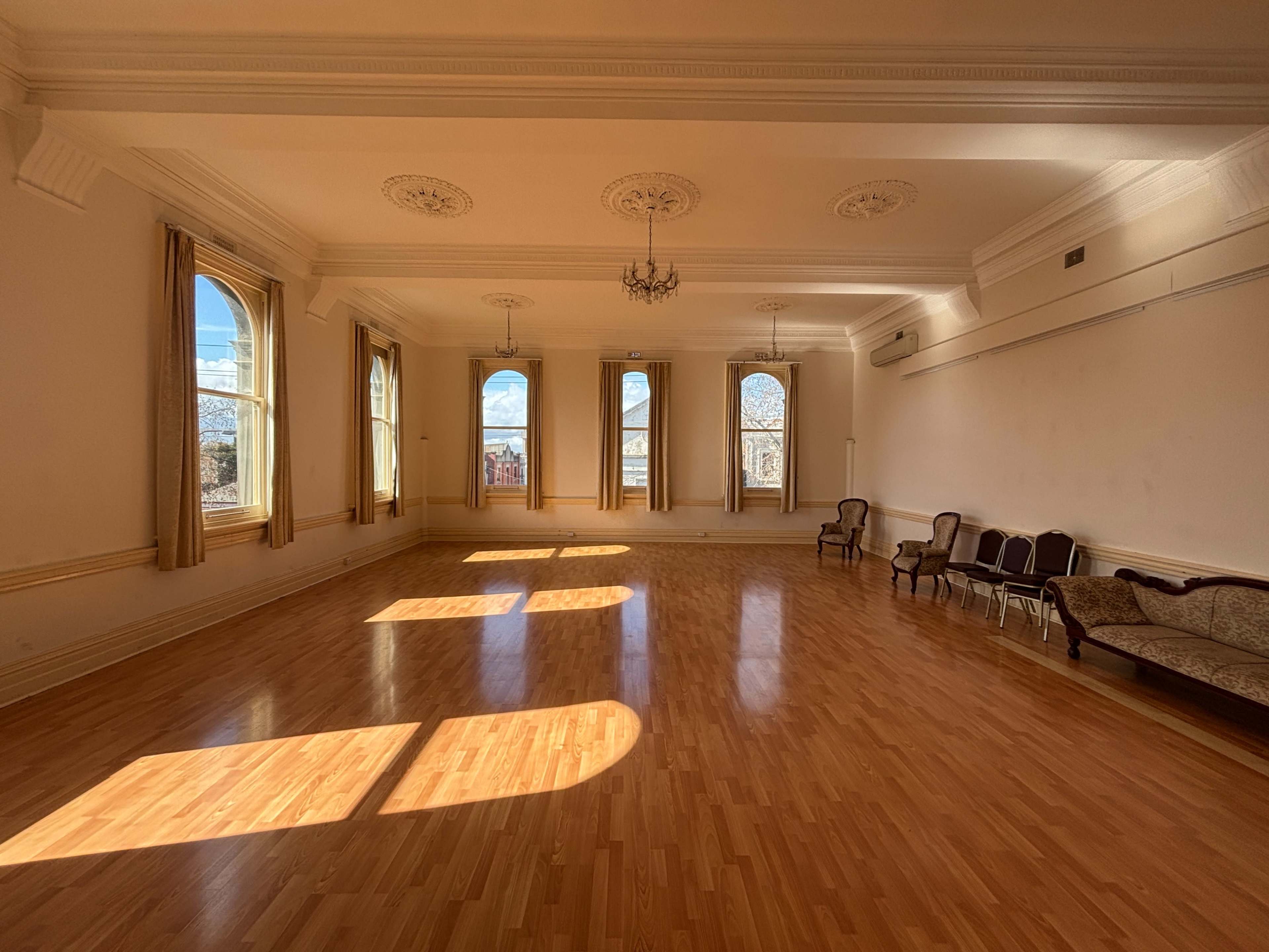 Large light-filled space in the heart of Fitzroy - the Emeral Hall Image in Fitzroy, Fitzroy, VIC