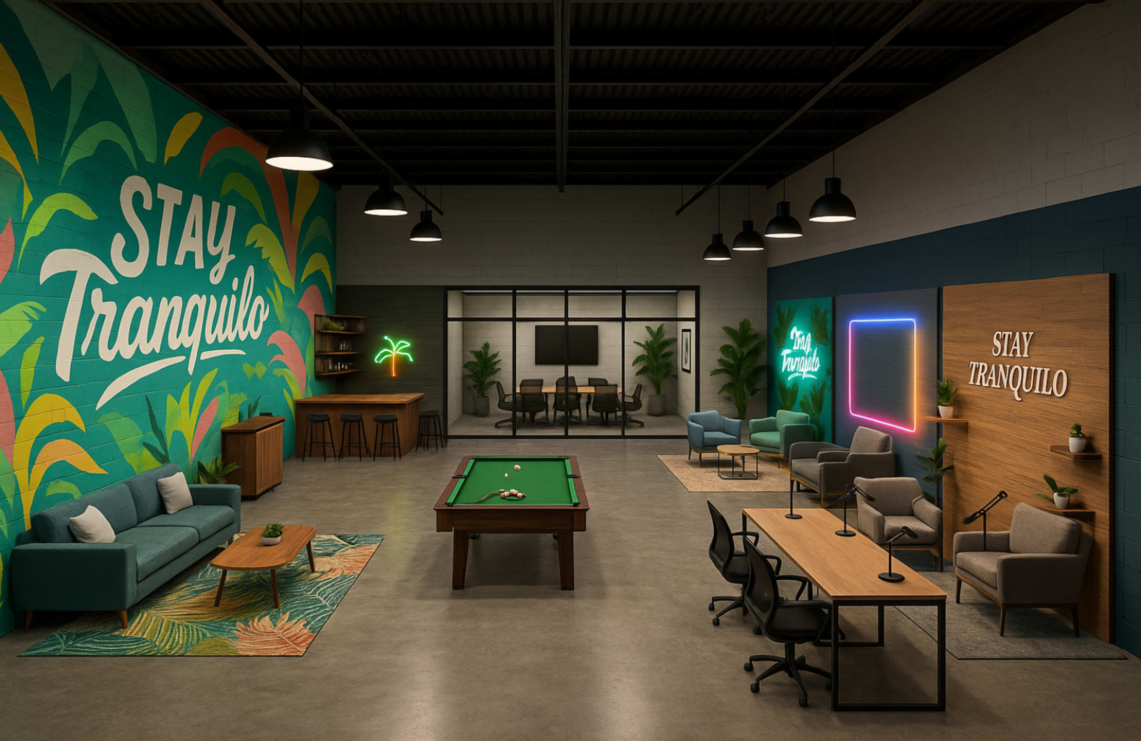 Podcast & Full Video & Photo Stay Tranquilo Production Studio Image in Glenvar Heights, Miami, FL