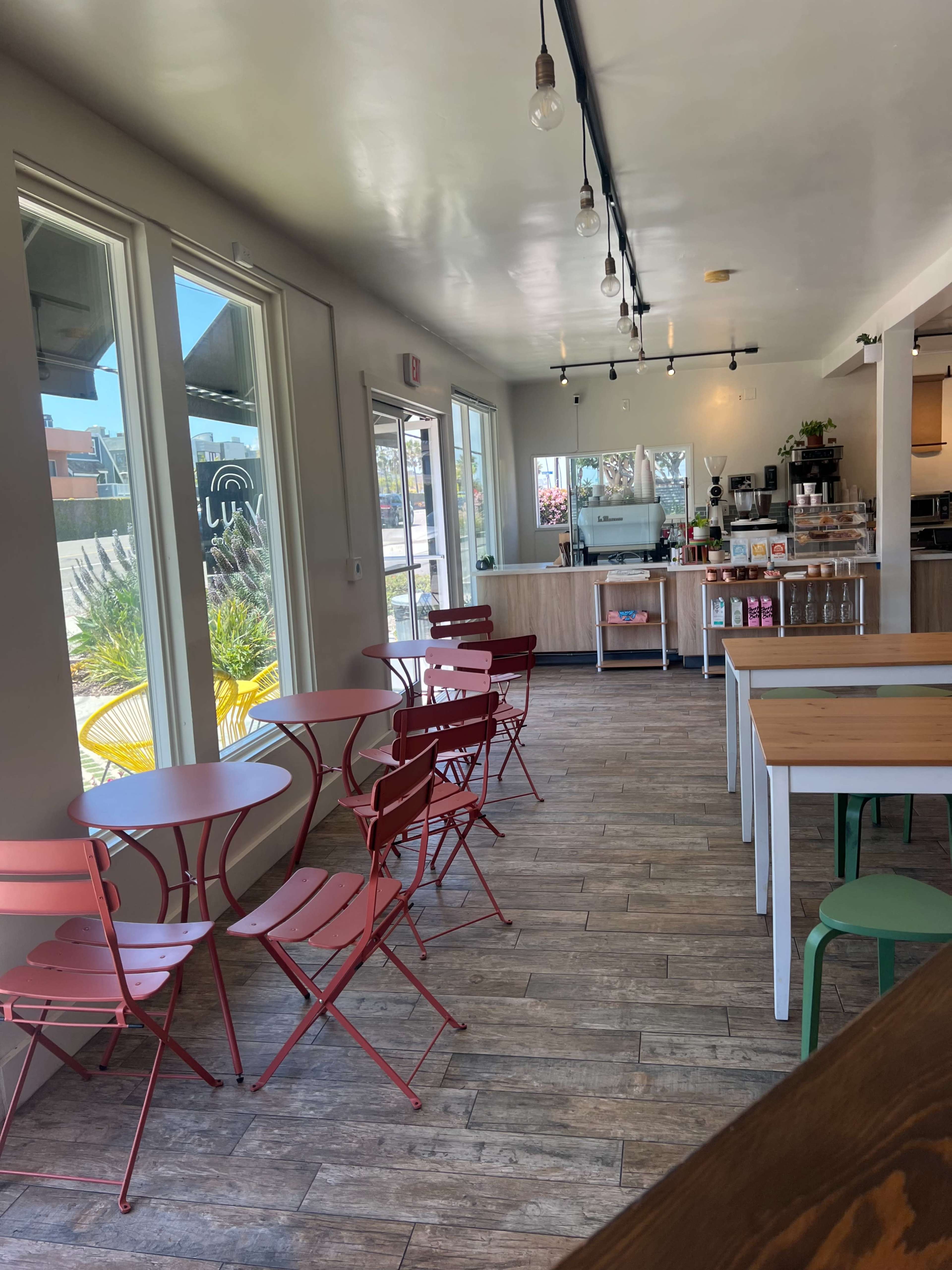 Cute coffee shop along PCH Image in Surfside, Huntington Beach, CA