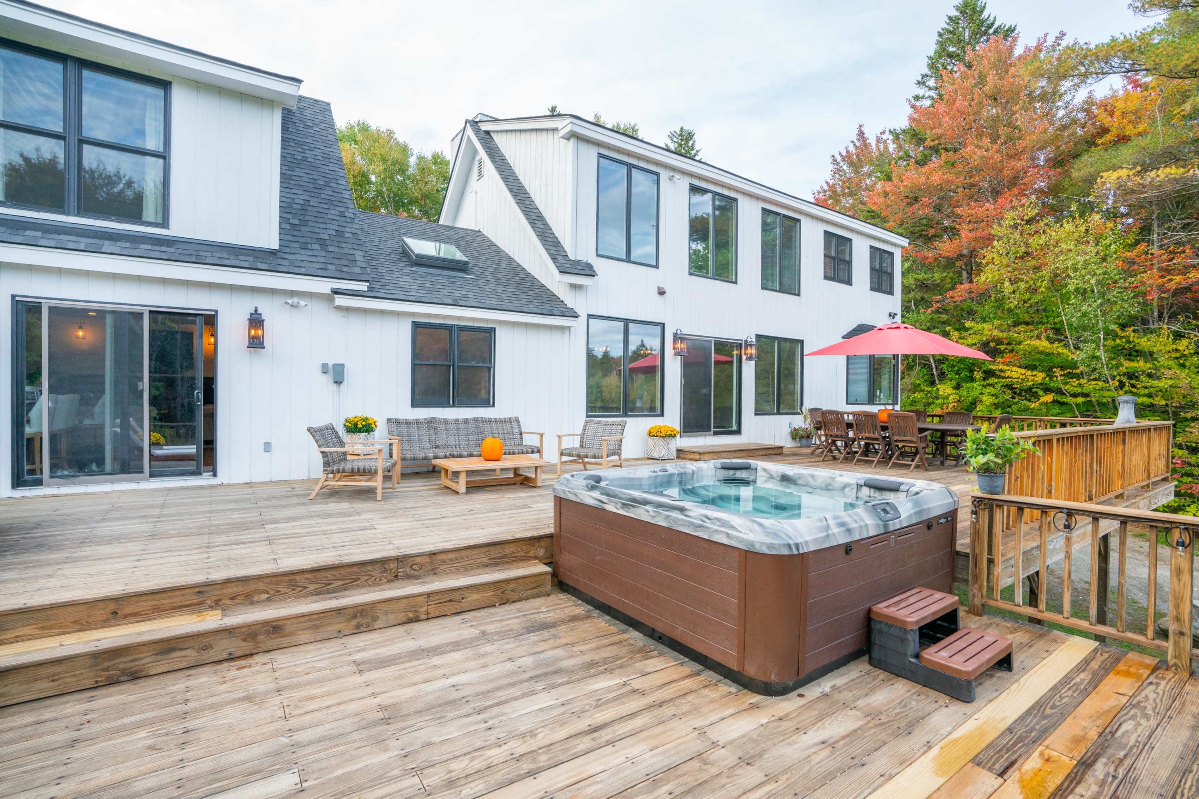 Valley View Villa – Rustic VT Luxury w/ Pond Image in Dover, West Dover, VT