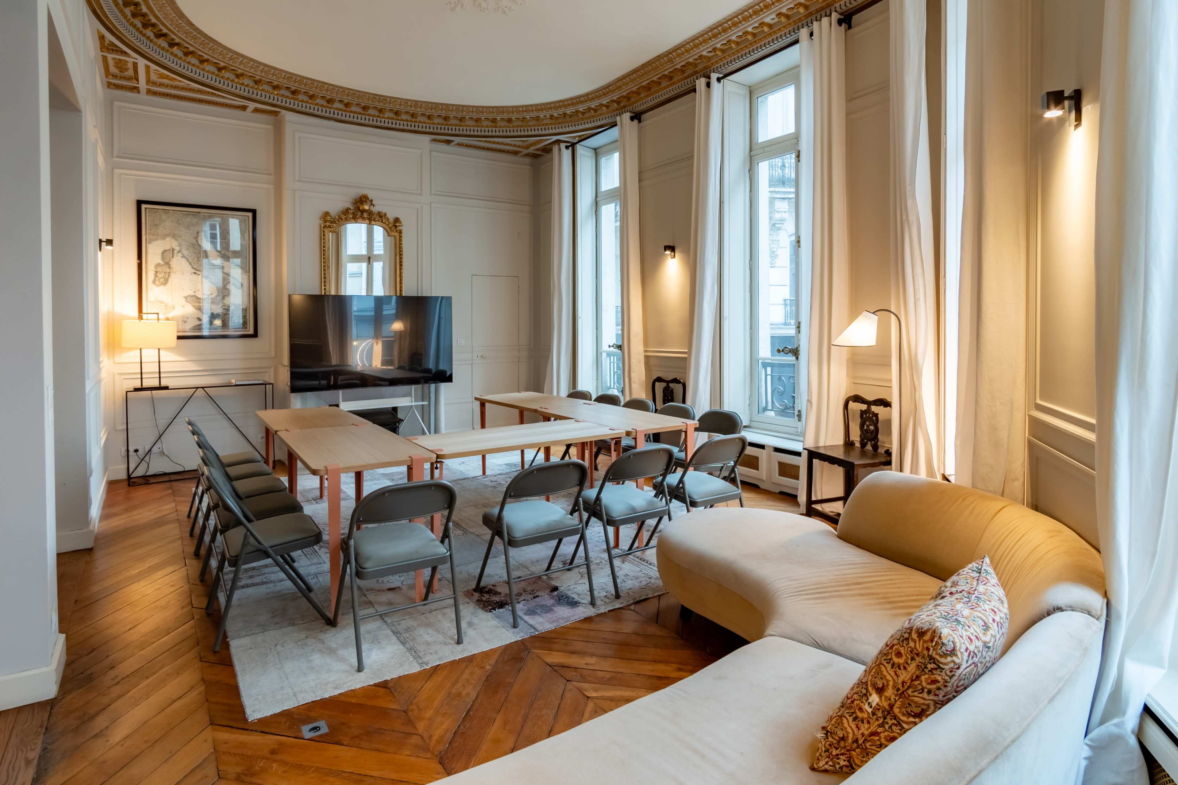 Duplex Haussmannien - Grands Boulevard Image in Sentier, PARIS