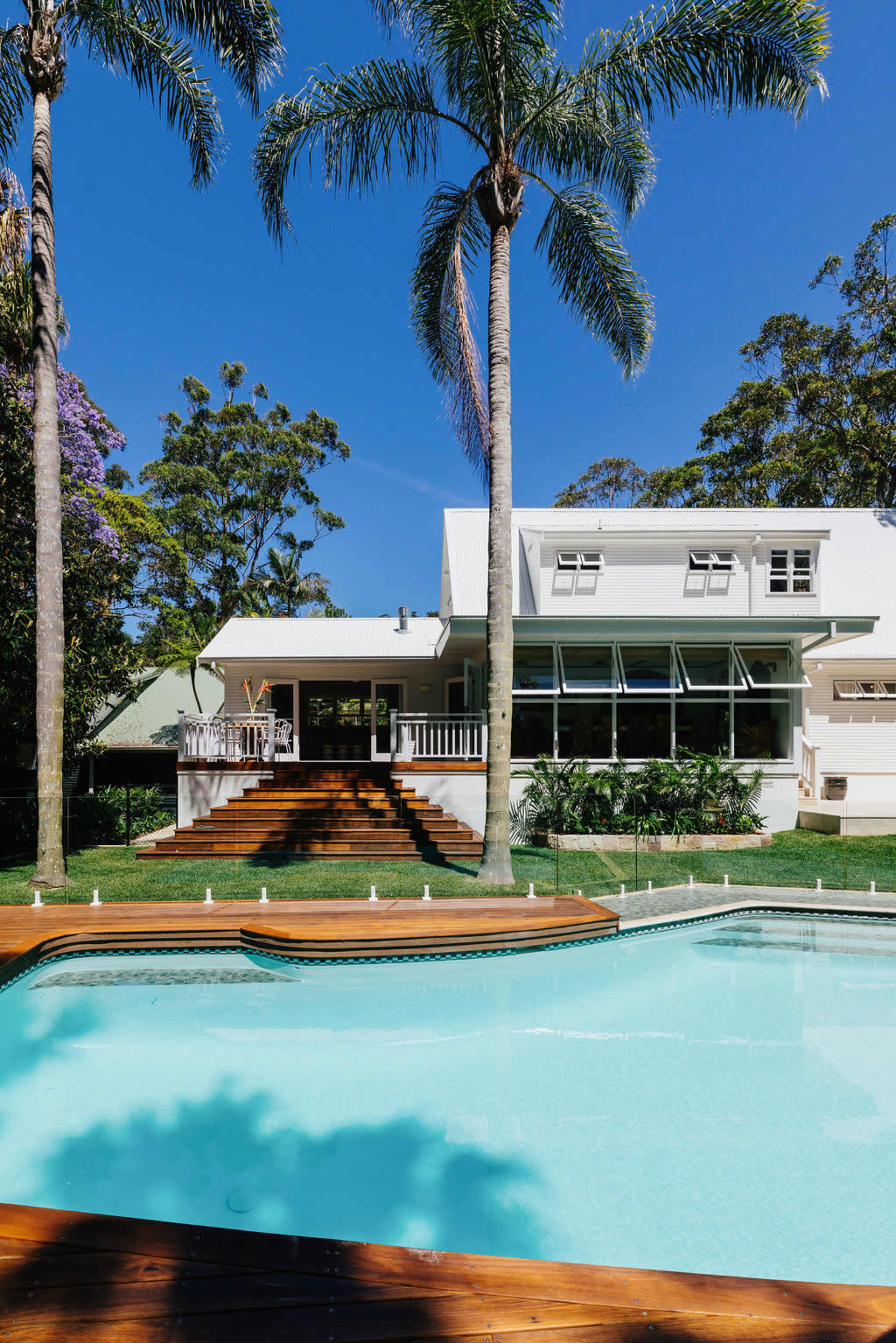 Lanai Breathtaking Coastal Retreat with Lush Tropical Gardens and Pool Image in Avalon Beach, Avalon Beach, NSW