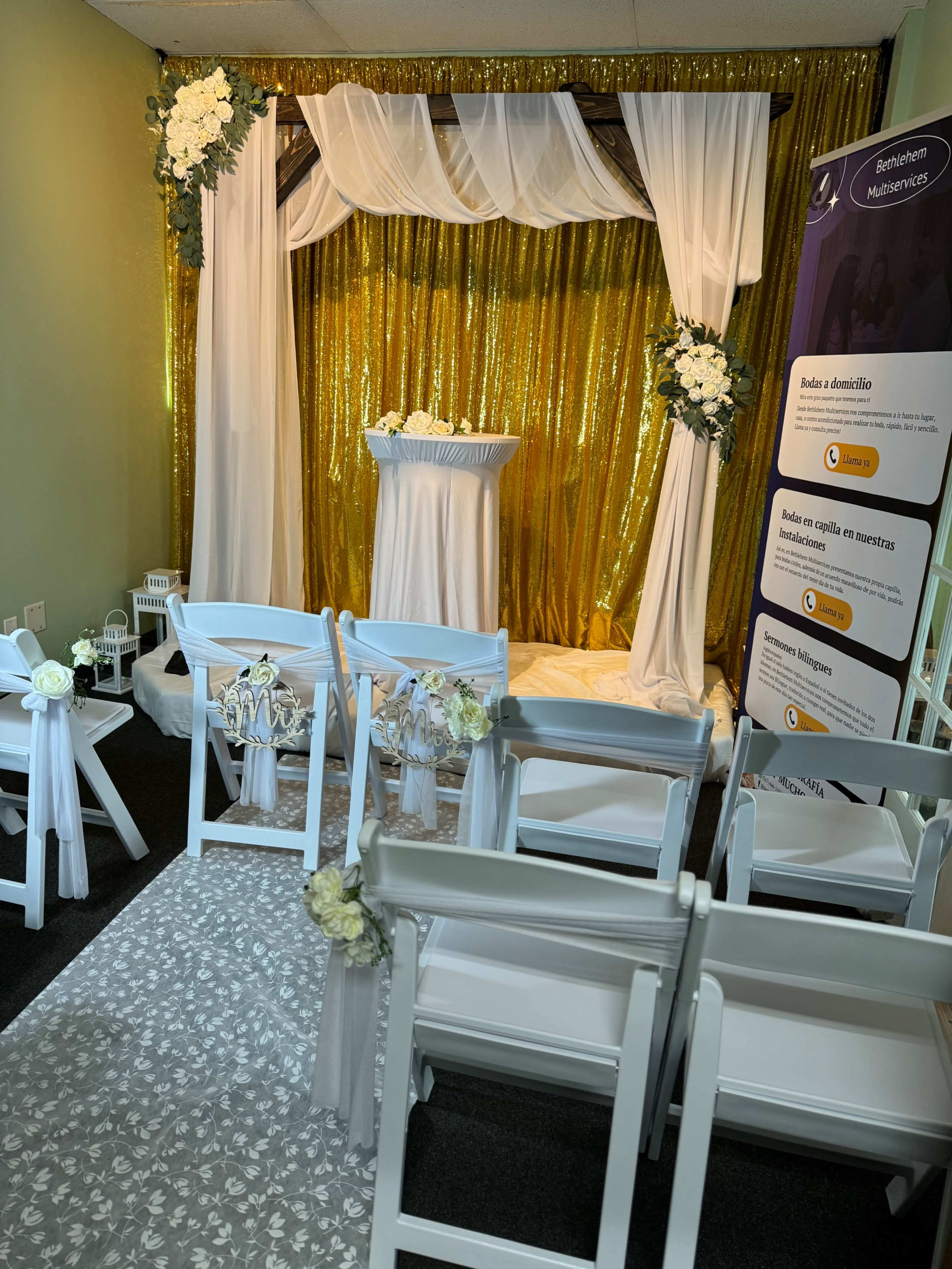 Private Wedding Chapel Image in Stout Field, Indianapolis, IN