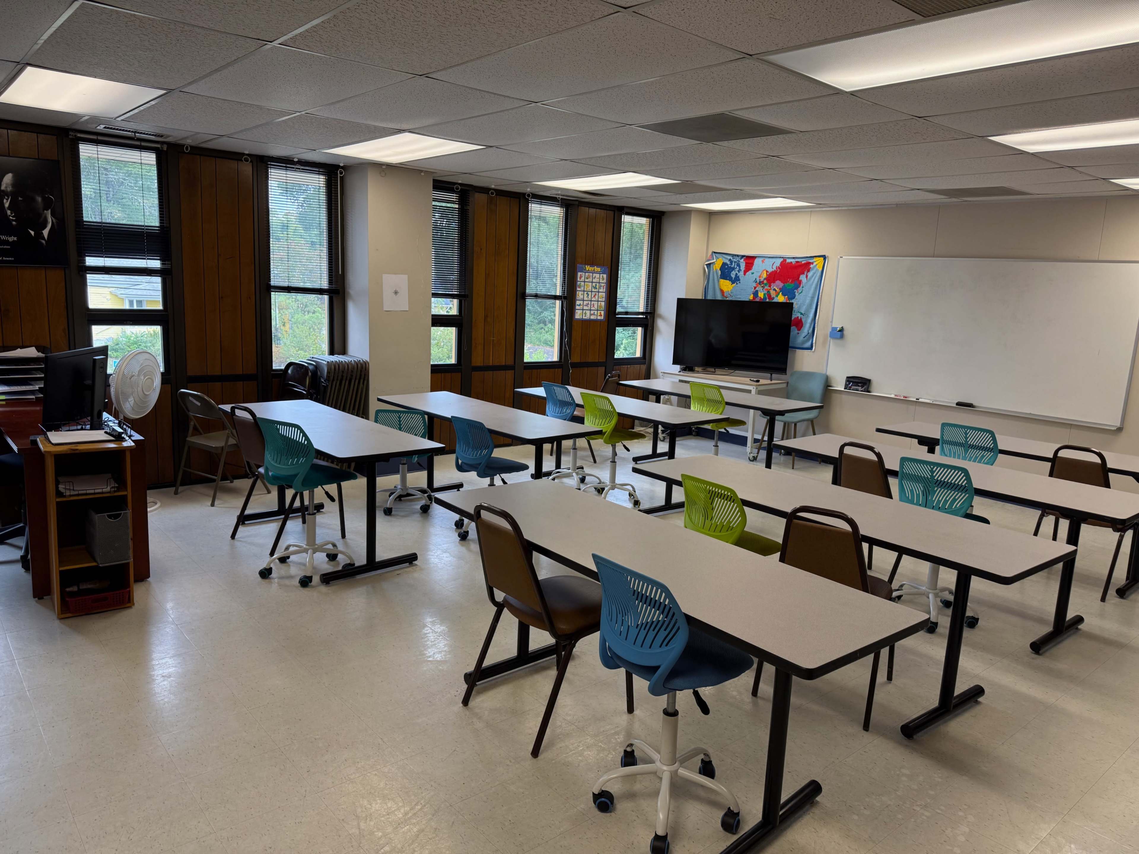 Large Training / Classroom space at Durham Literacy Center Image in Lakewood Park, Durham, NC