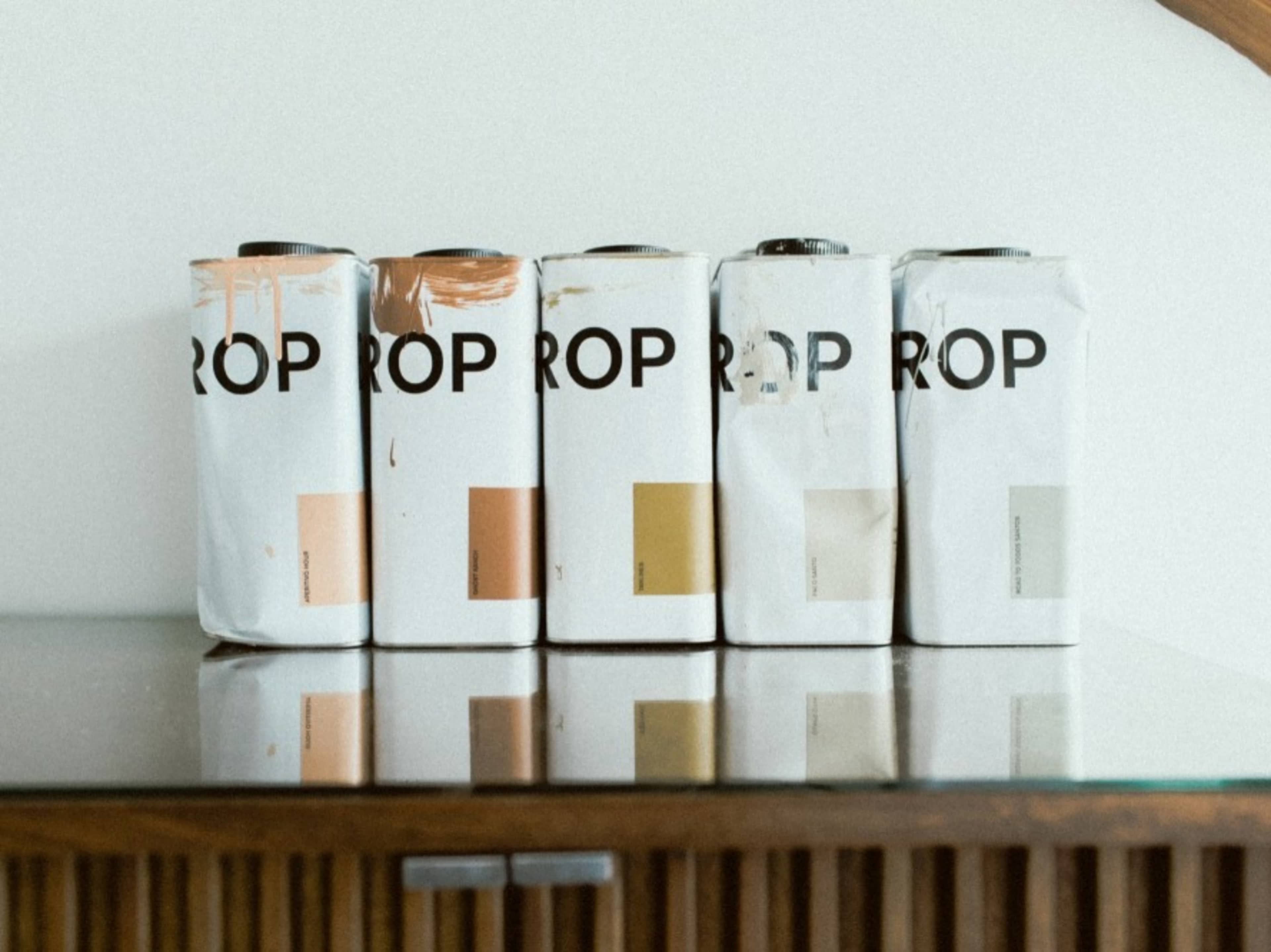 Painting Backdrop Wall to color of your choice