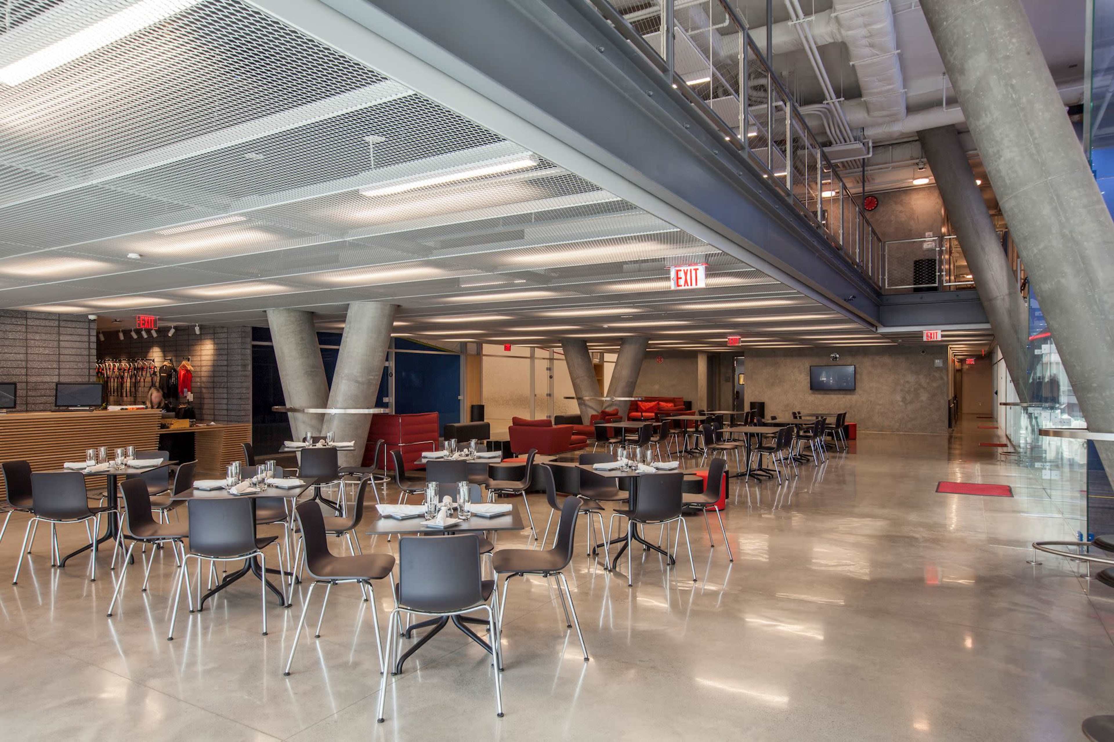 West End Squash Club and 4th Floor Terrace with a View Image in West End, Washington, DC