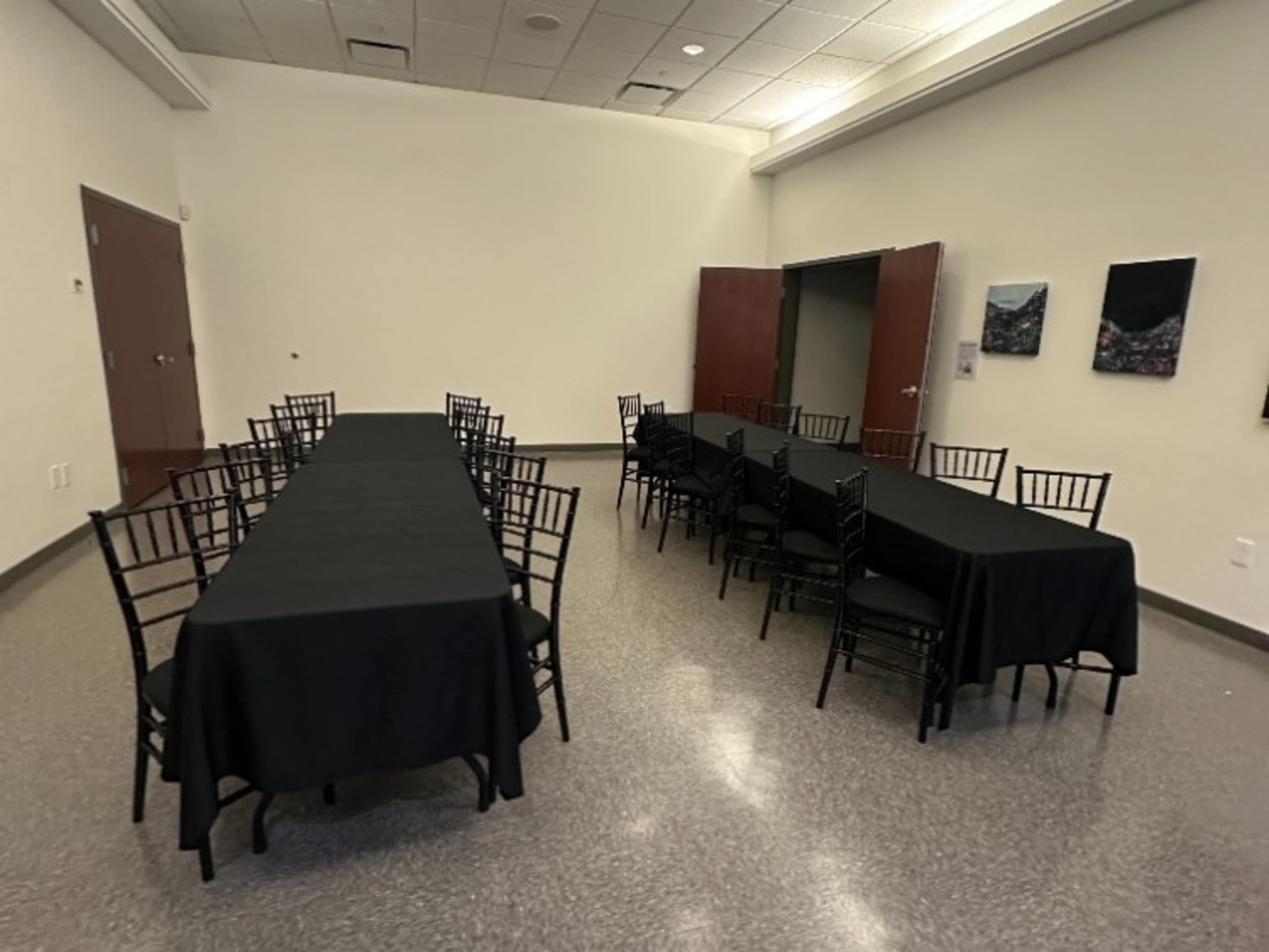 Black Tablecloths
