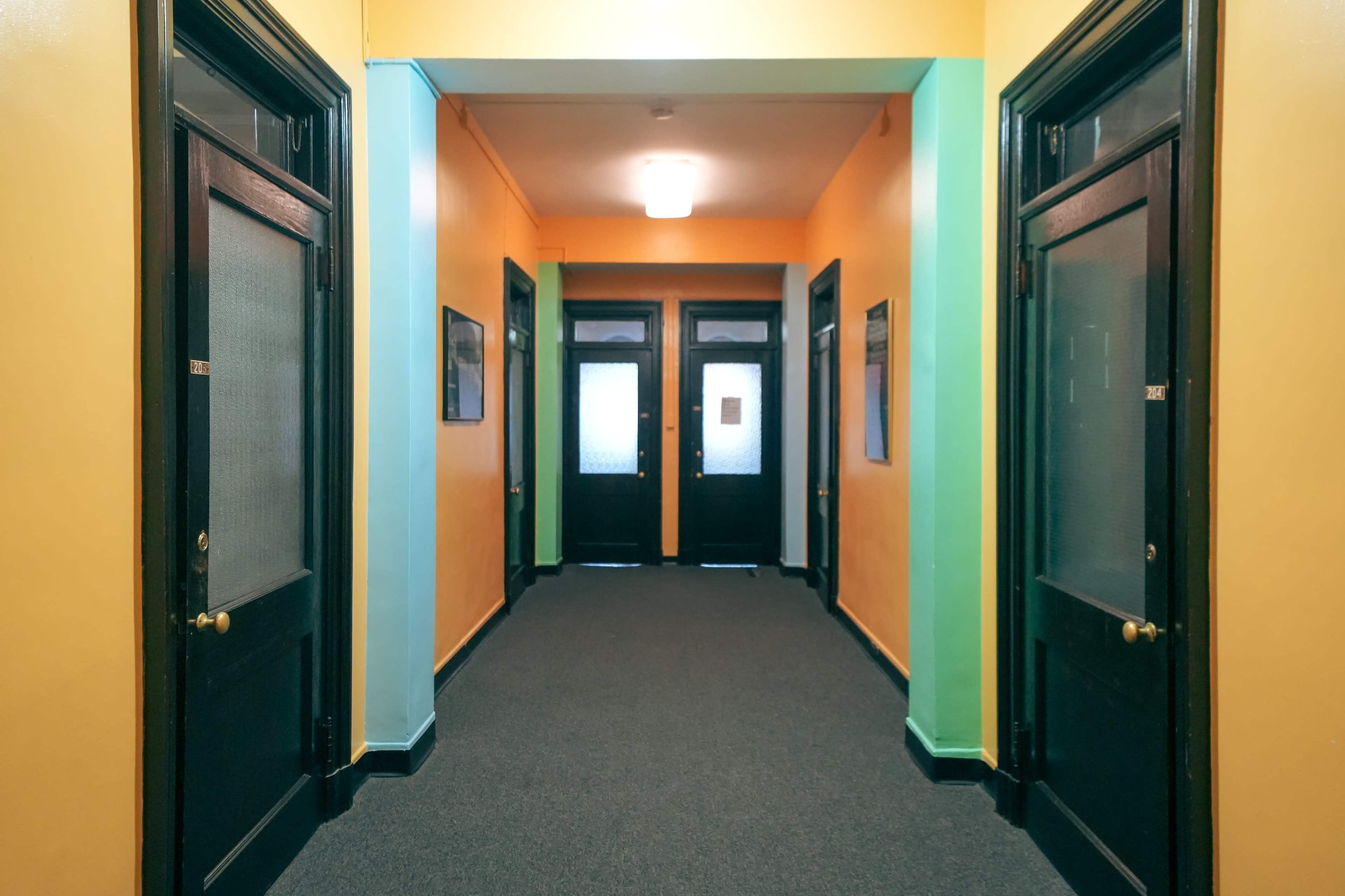 Colorful Hall with Bright Interiors, Sitting Area Image in North Side, Mount Vernon, NY