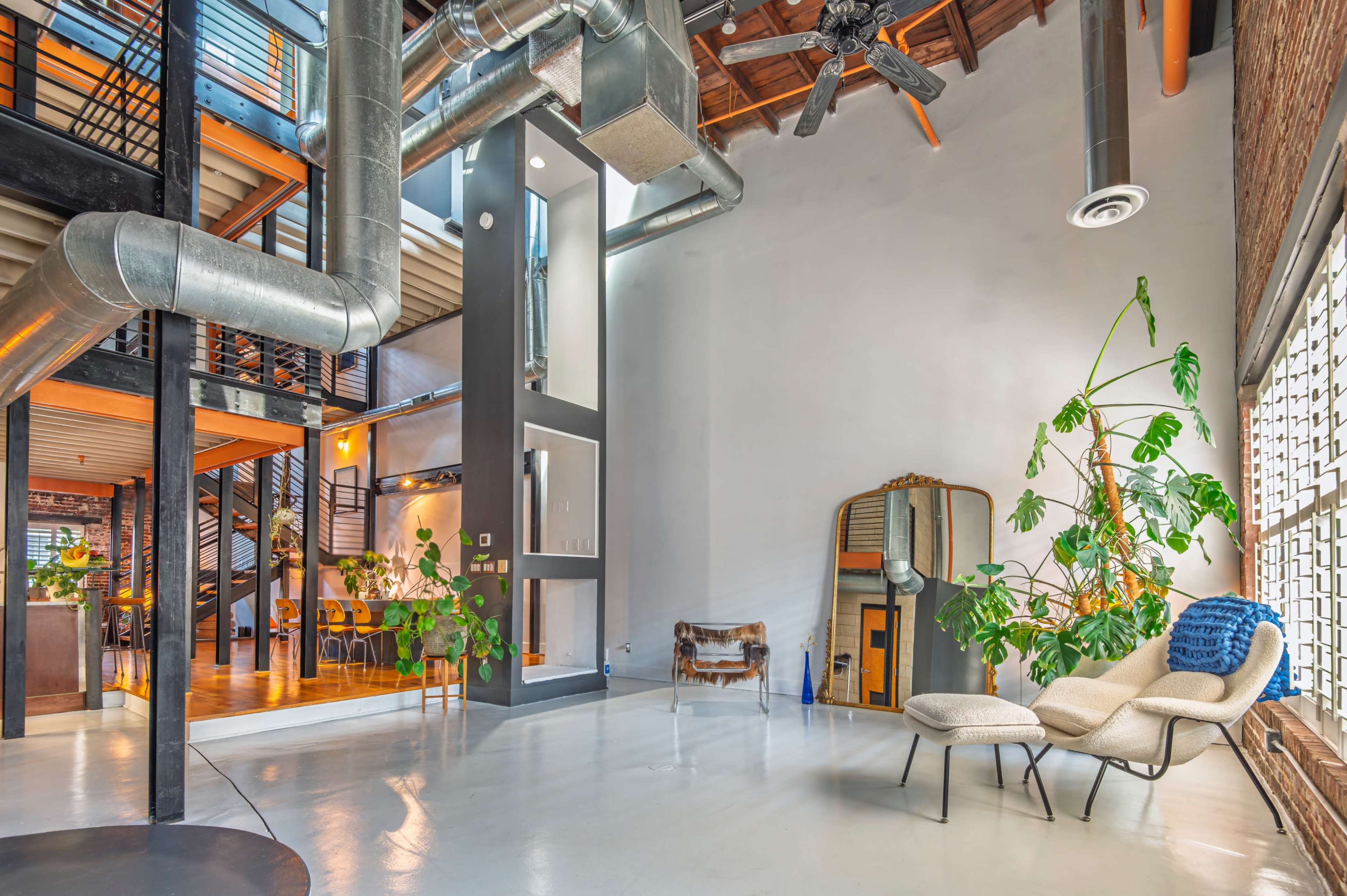 Exposed Brick Loft | Curated, Industrial, High Ceilings Image in Downtown Atlanta, Atlanta, GA