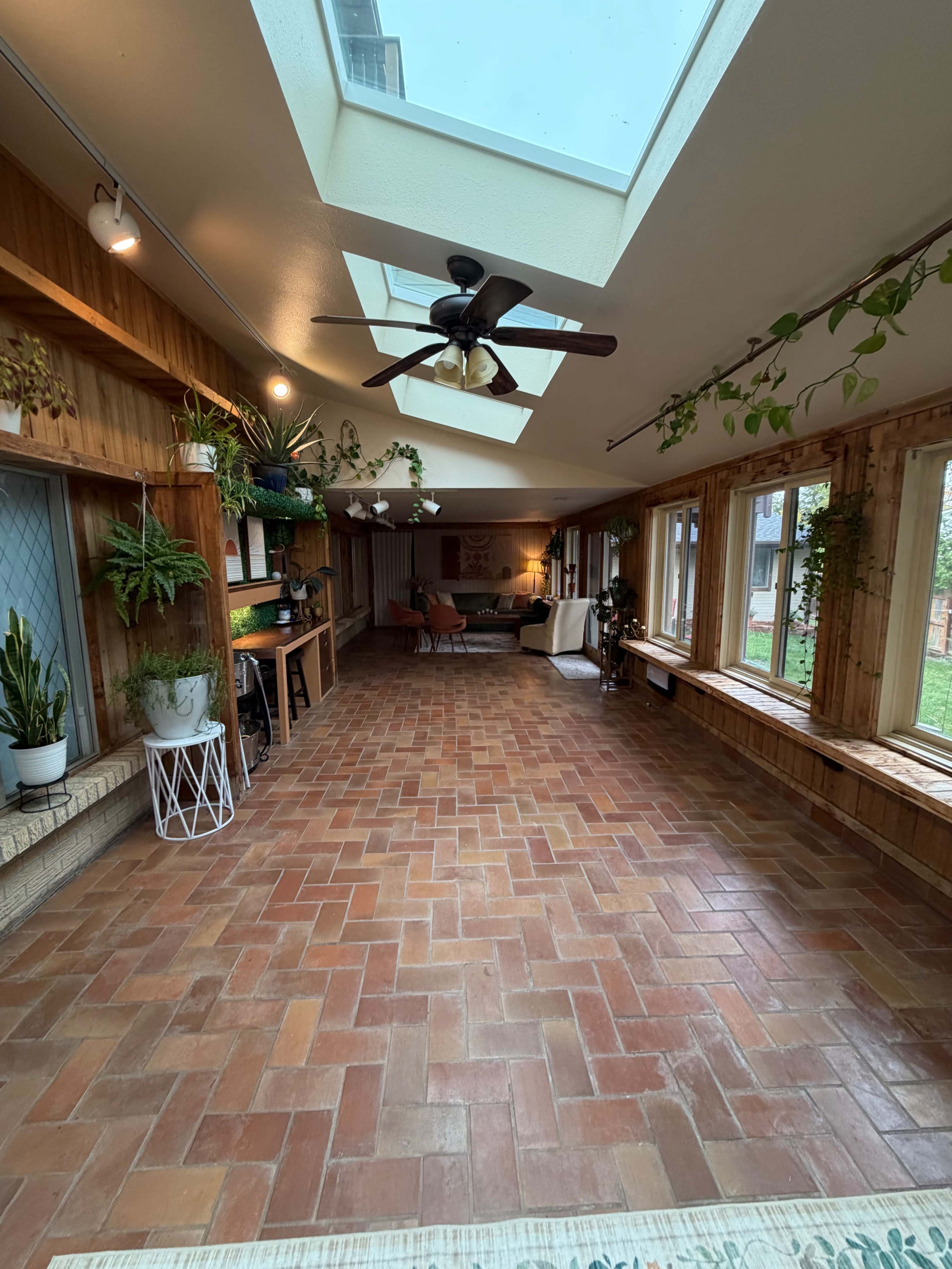 Creative 1,100 Sq Ft Retreat with Skylights, Dual Lounges, Bar, Outdoor Patio, and Private Entry Image in Green Mountain, Lakewood, CO