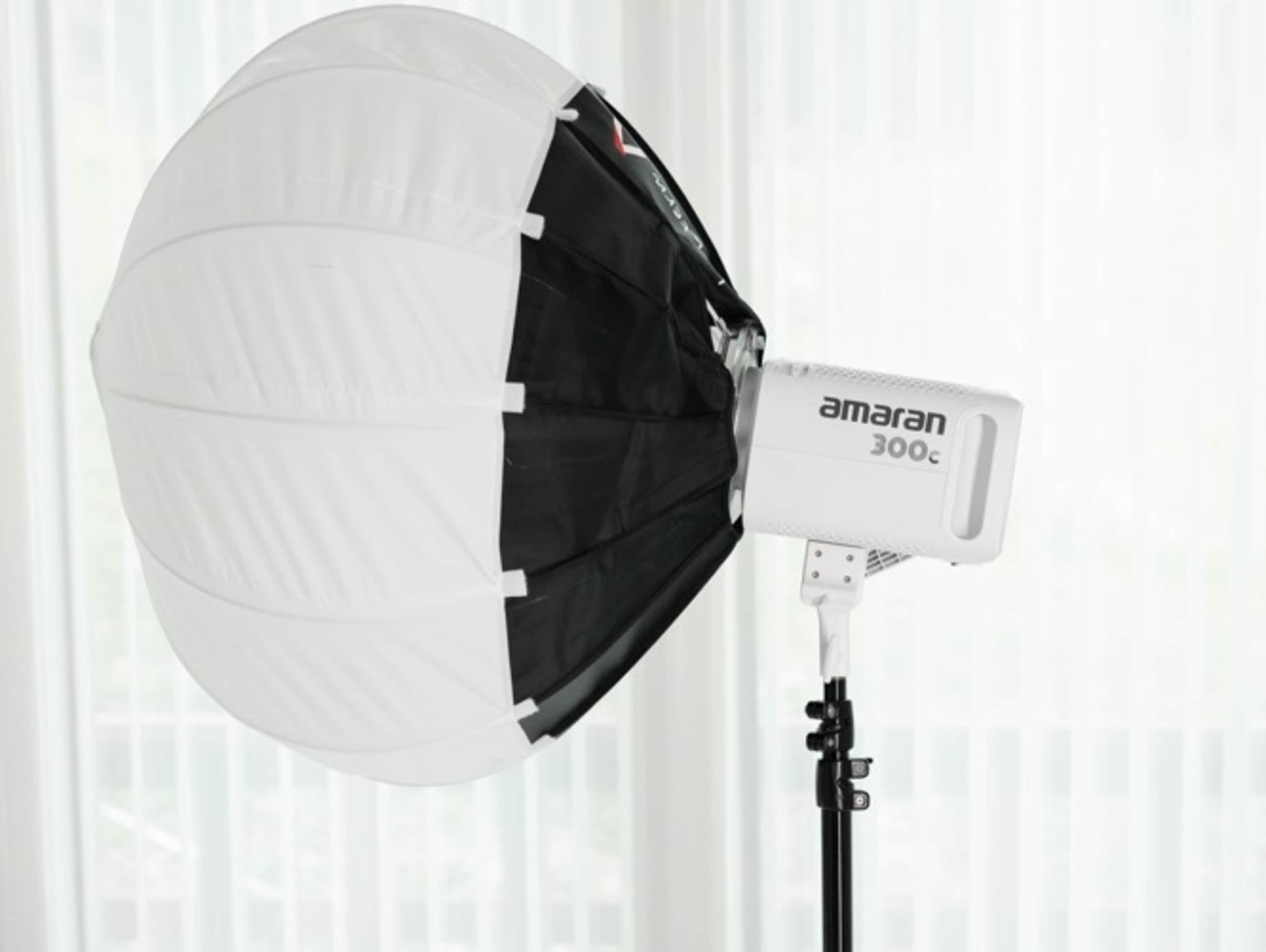 Amaran 300c & Aperture Lantern Softbox