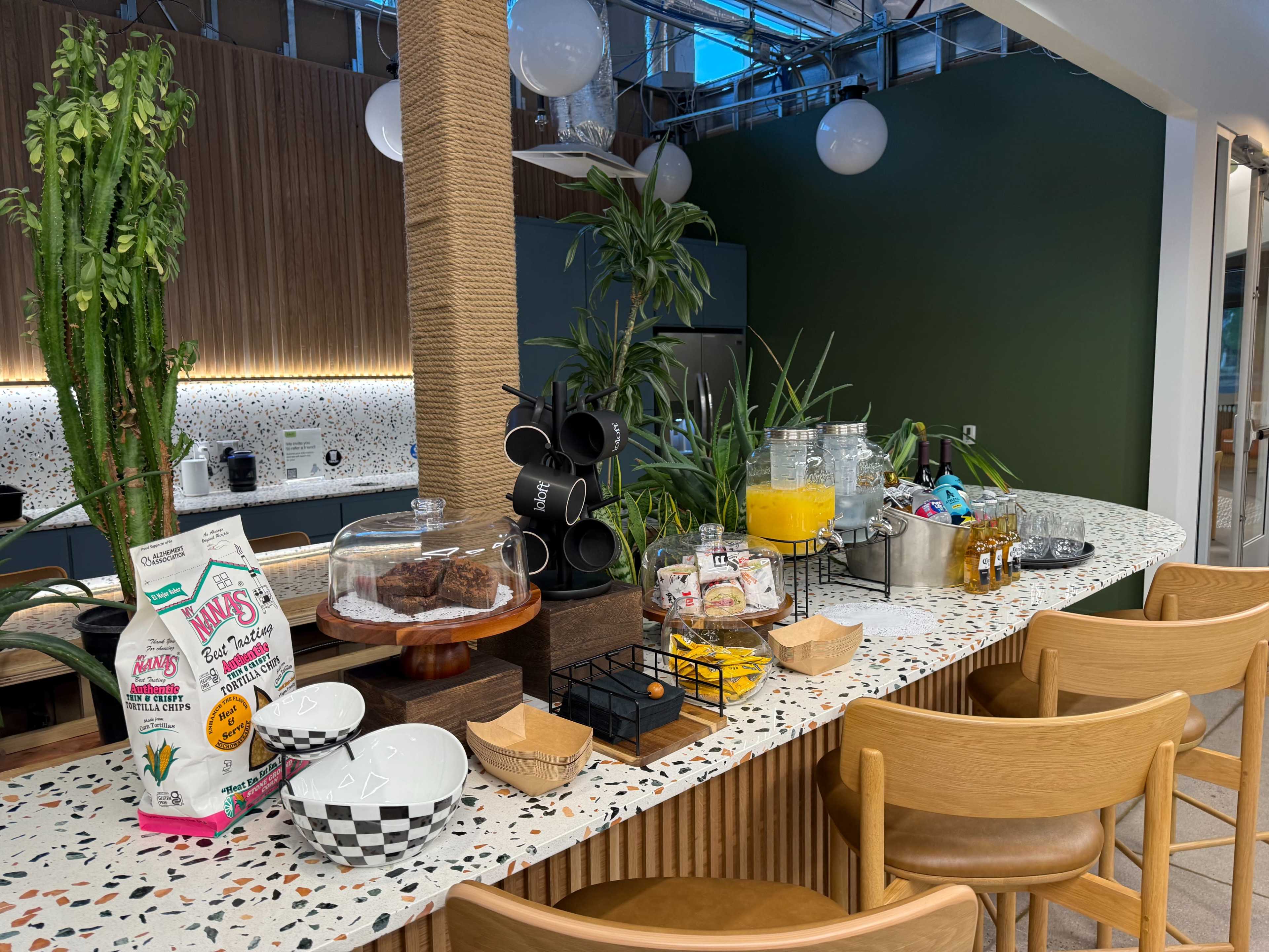 Cozy Front-of-House Event Space for up to 50 Guests with Natural Light & Flexible Seating, 10 Minutes from Phoenix Airport Image in South Mountain Village, Phoenix, AZ