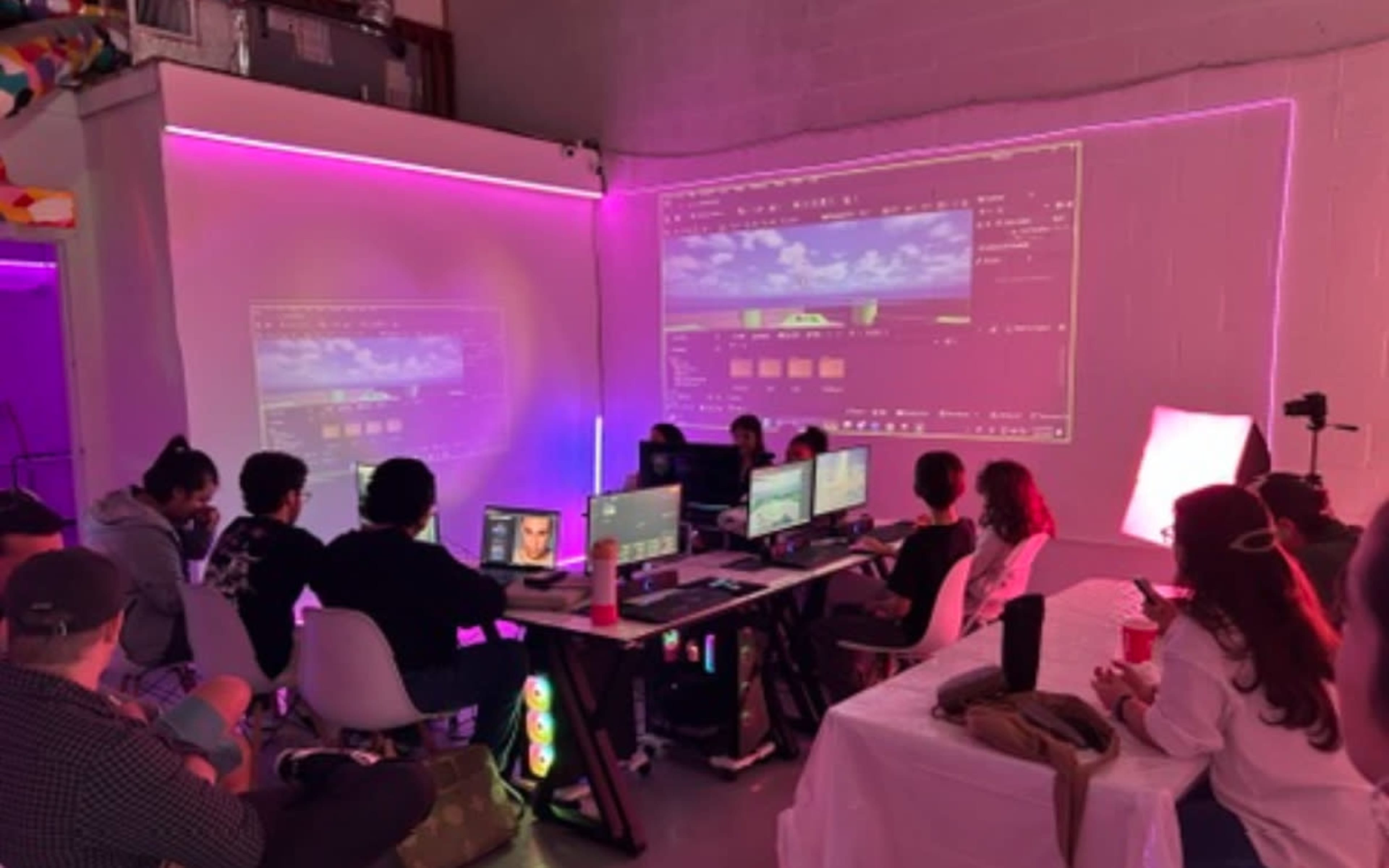 Miami Industrial Creative Tech Studio with Gaming & Production Setup Image in West End, Miami, FL