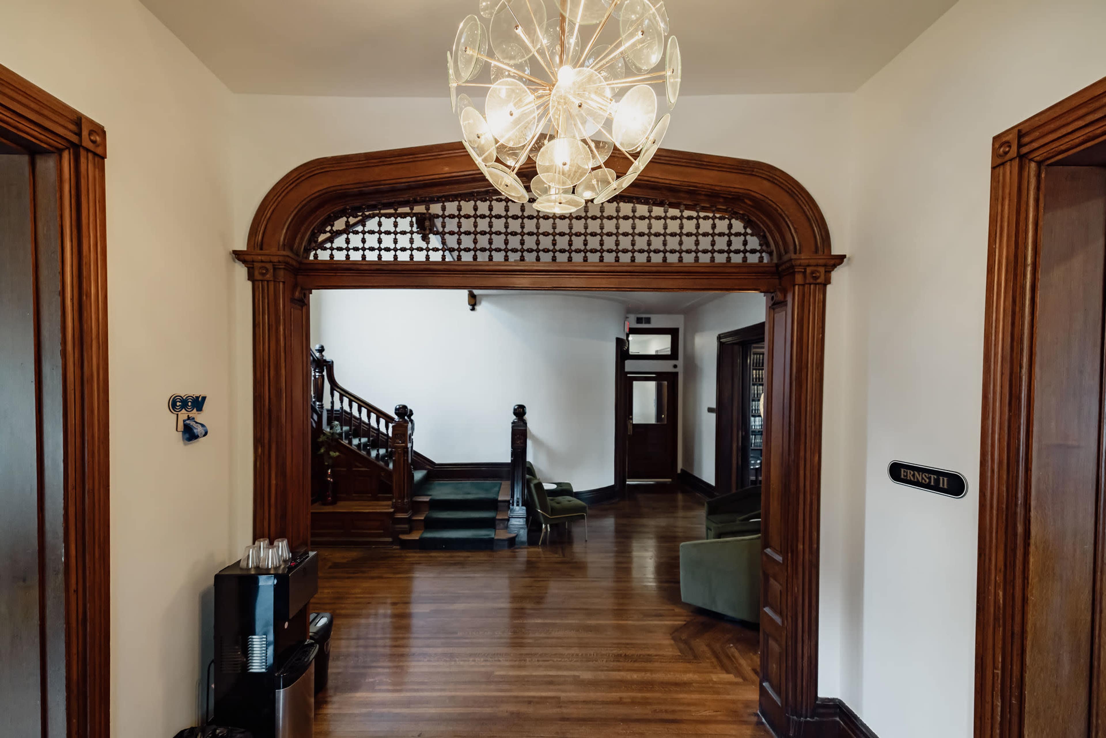Downtown Boardroom with beautiful Solarium in historic mansion Image in Licking Riverside, Covington, KY