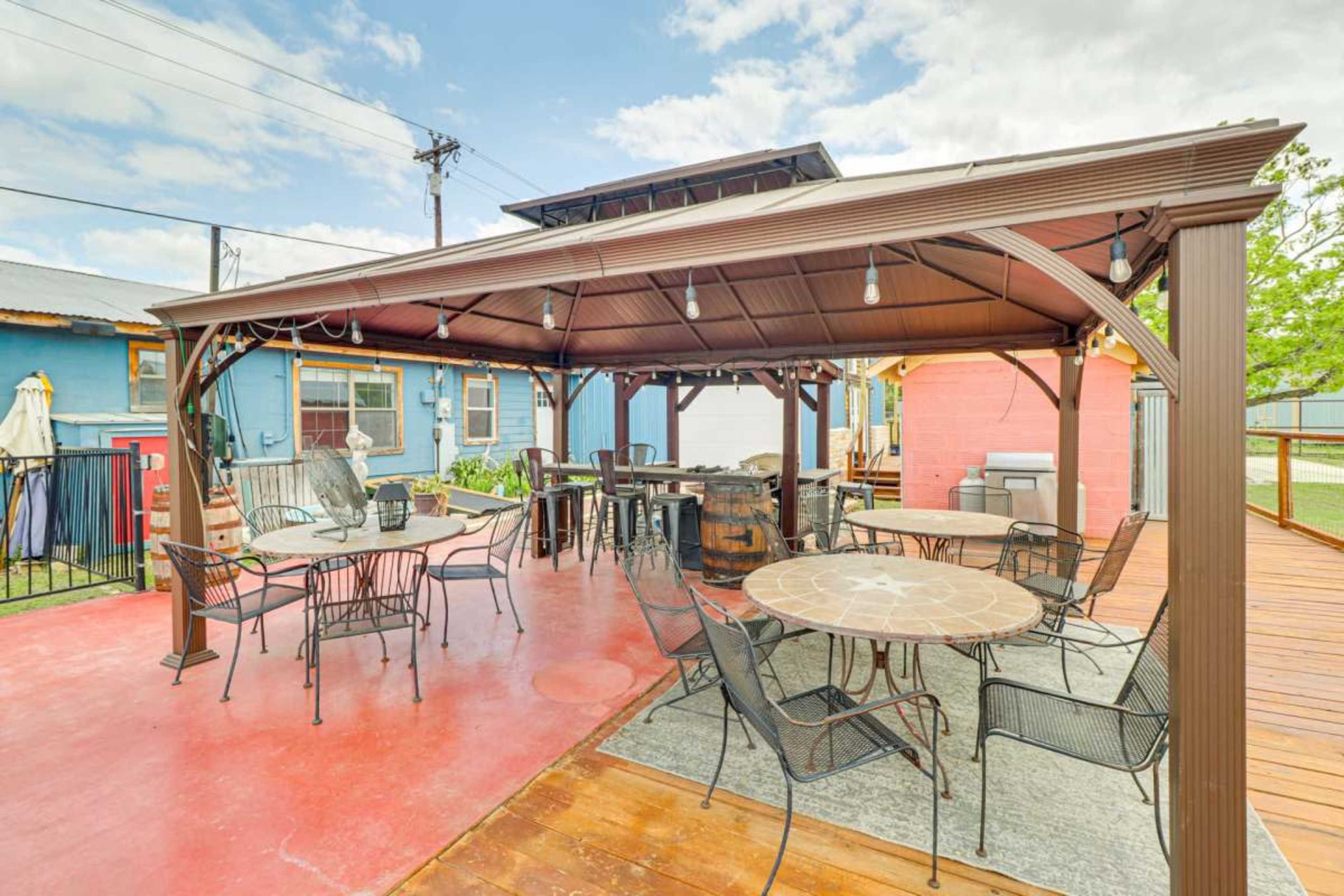 One Acre Riverfront Property Image in Martindale, Martindale, TX