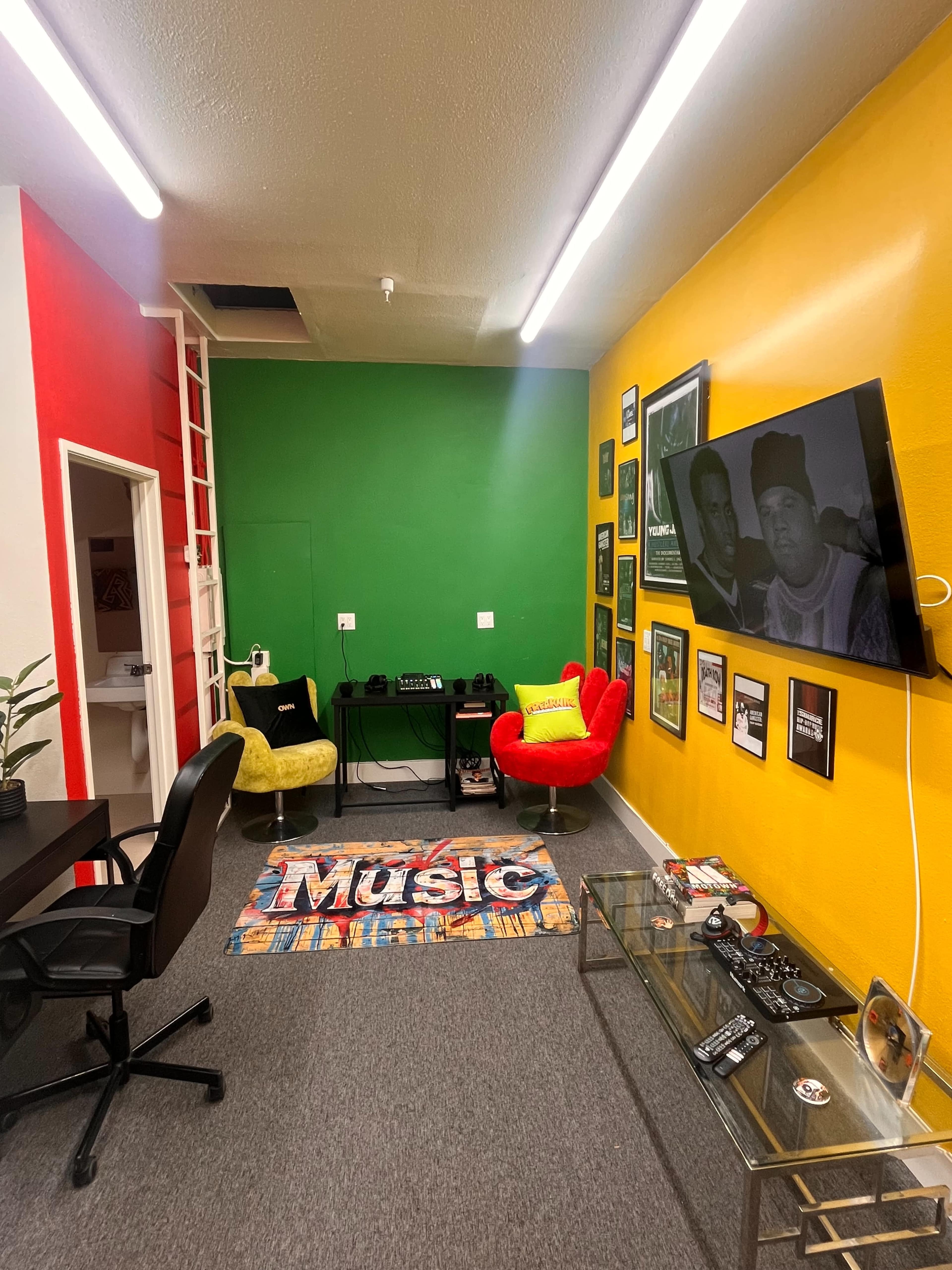 Colorful TV/Film & Podcast Studio/Meeting Space Image in North Hollywood, North Hollywood, CA