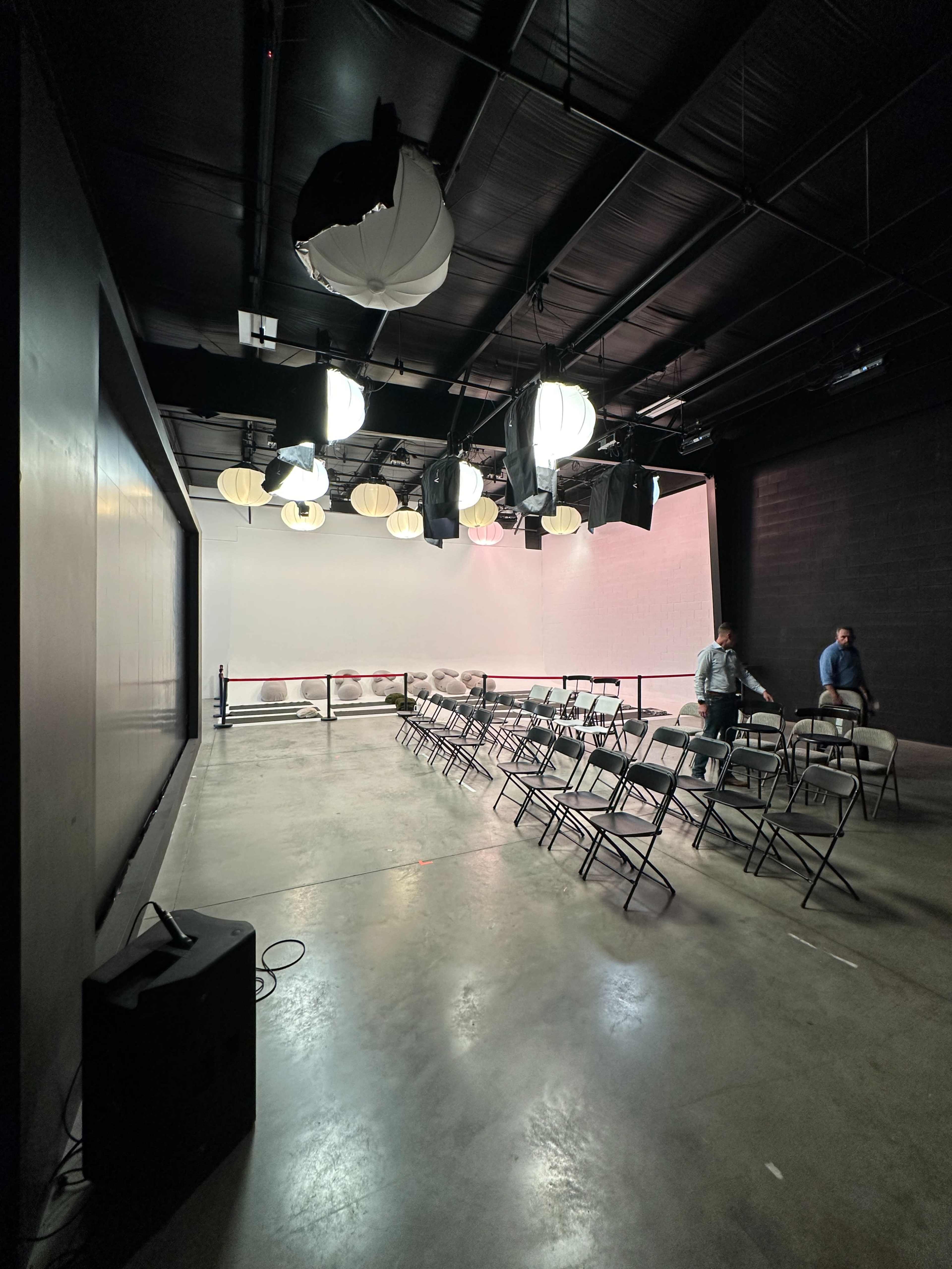 Modern Studio Space with LED Wall, Cyc Wall, and Paper backdrop’s. Image in Lehi, Lehi, UT