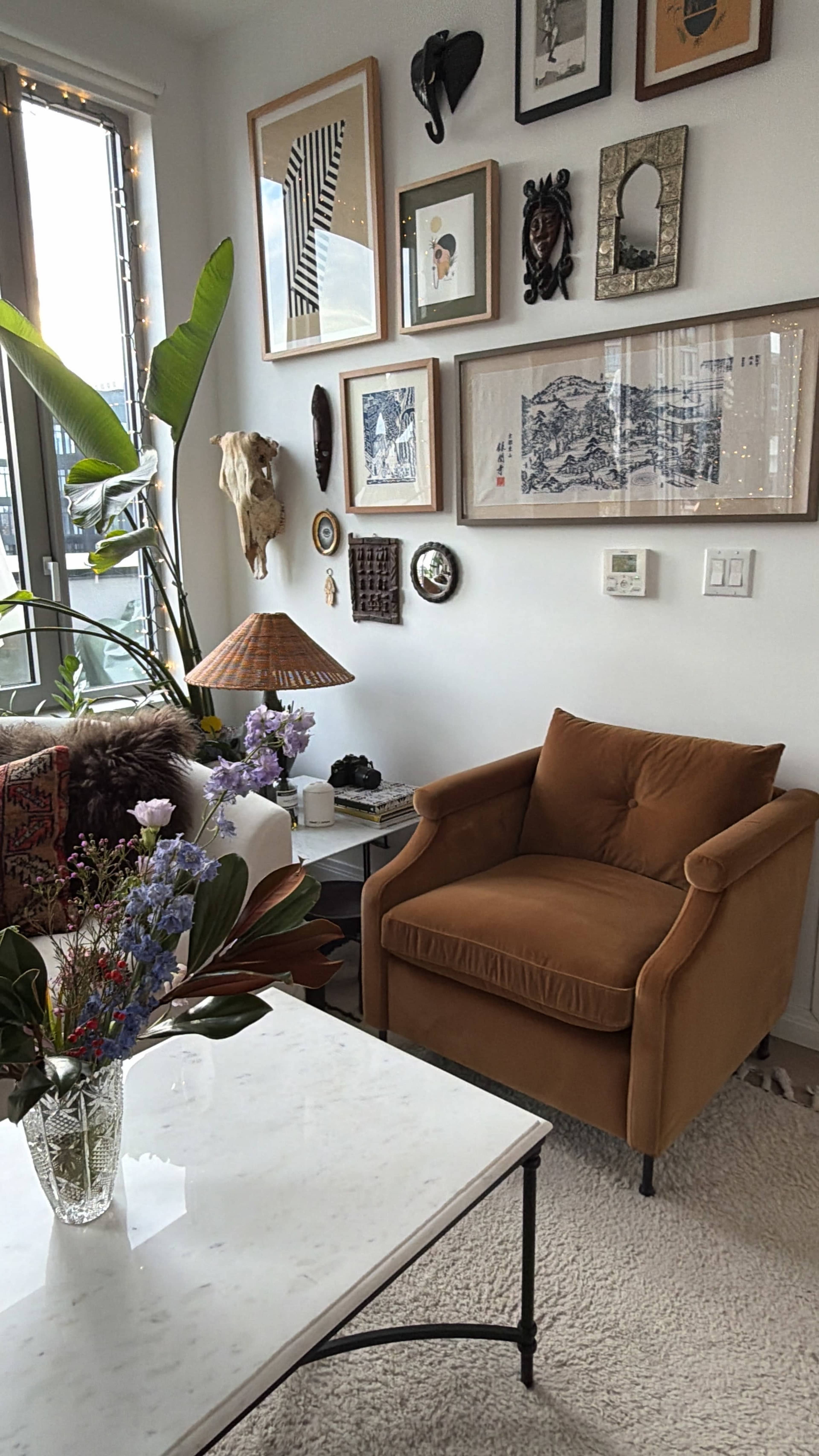 Bright Art Director's Apartment Image in Clinton Hill, Brooklyn, NY