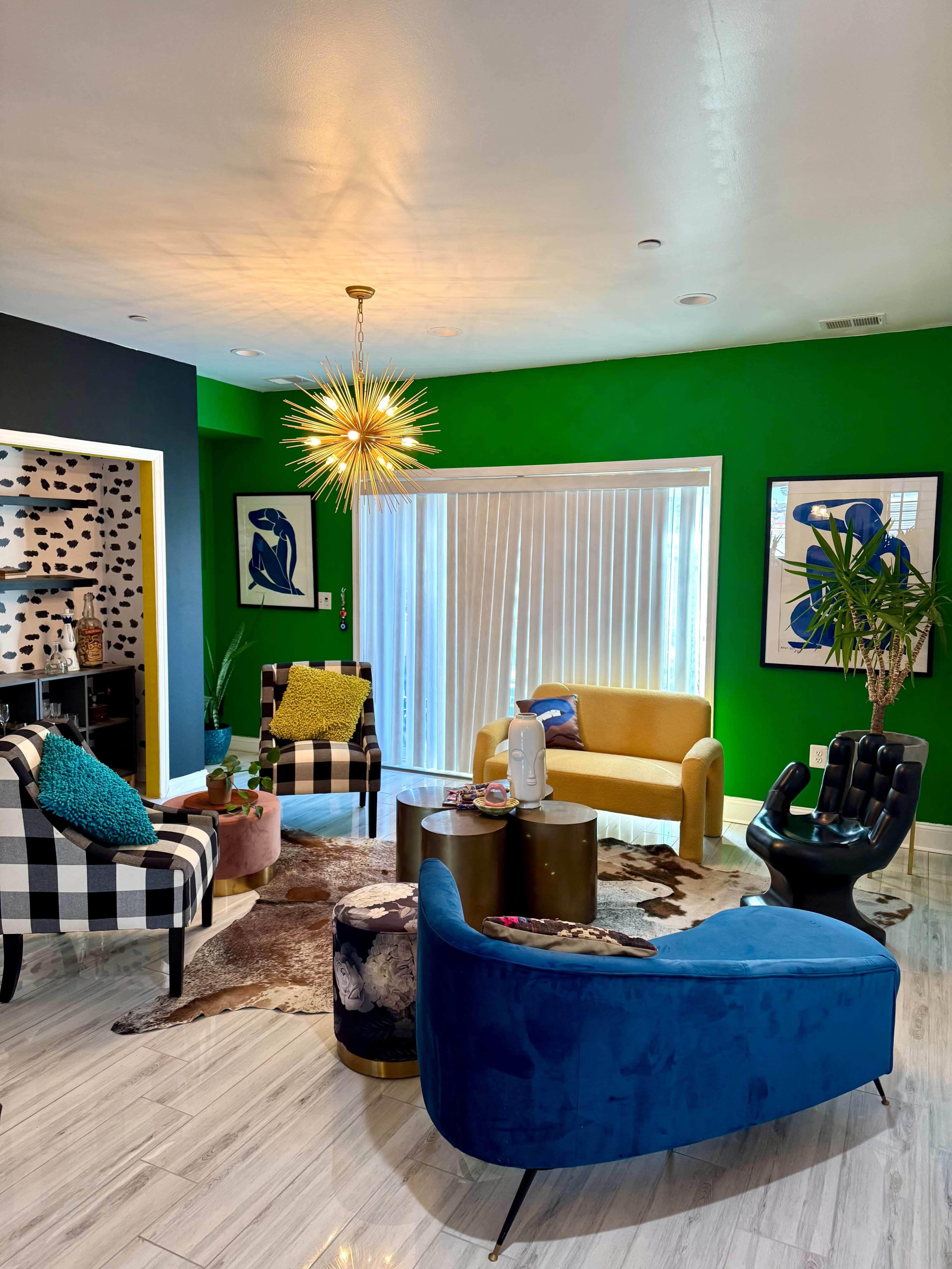 Eclectic  Art Gallery in Uptown DC Rowhouse Image in Northwest Washington, Washington, DC