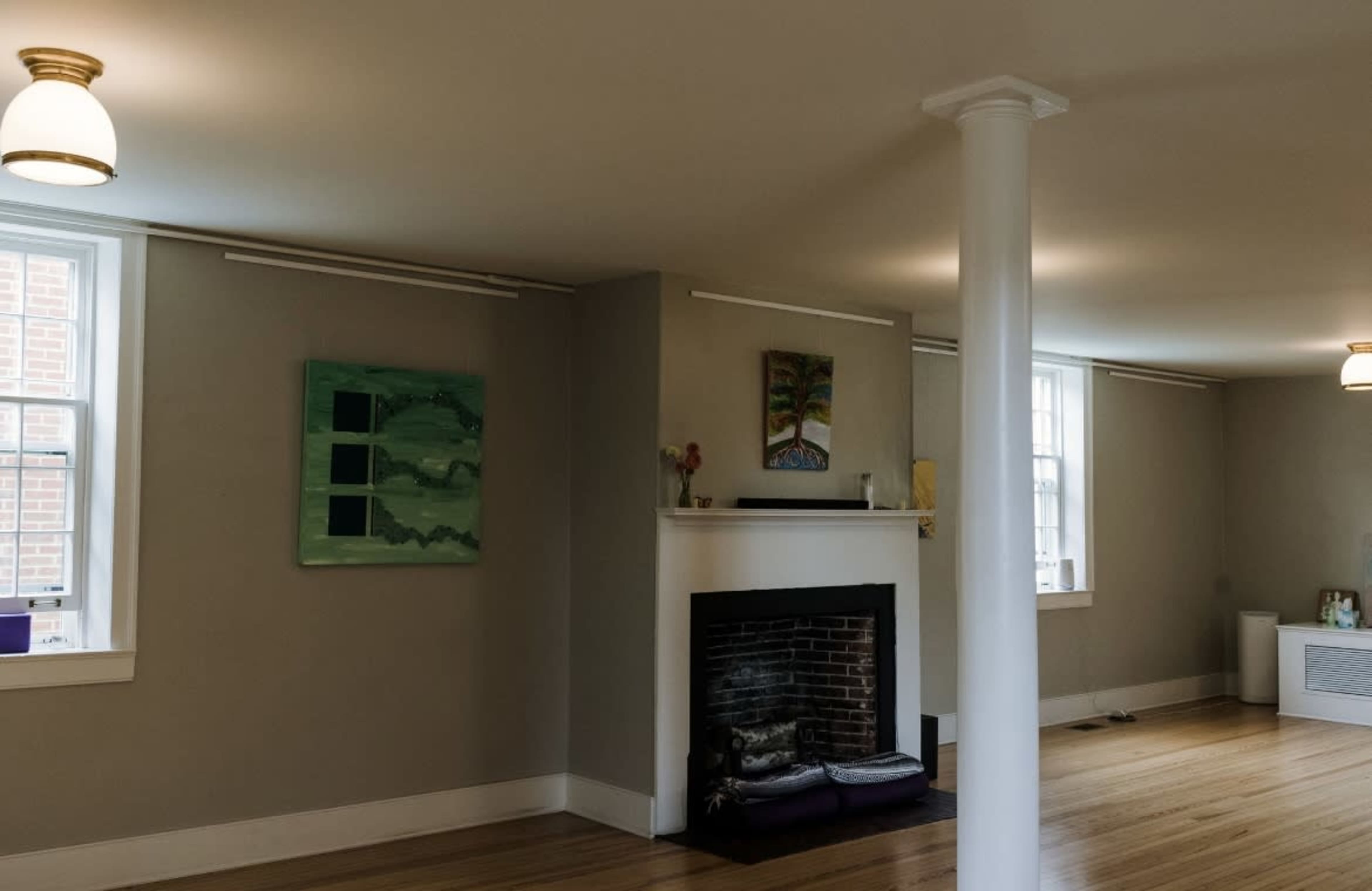 Historic 2 story building with 2 large studios with great light. Image in Short North Arts District, Columbus, OH