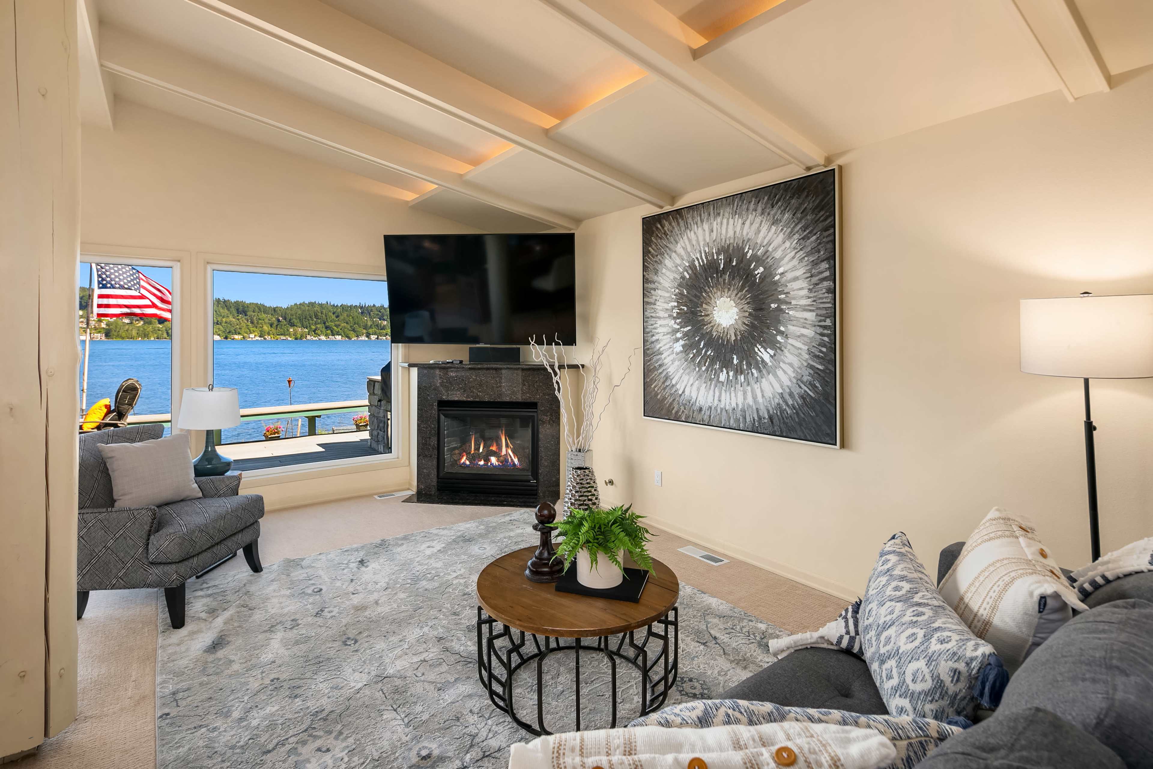 Water front Lake Sammamish Image in Northeast Bellevue, Bellevue, WA