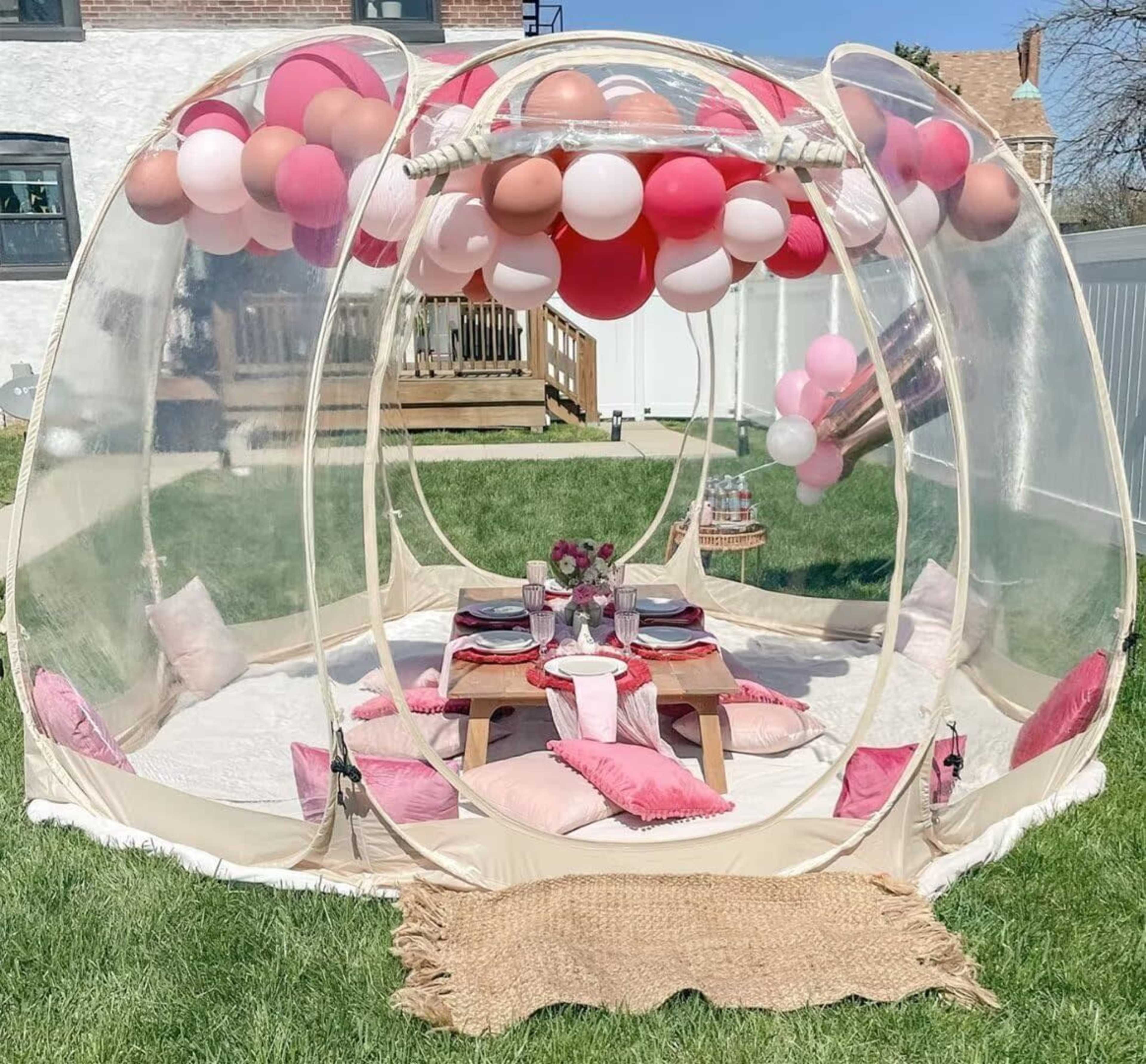 Luxe Glamping Adult Tent, Swings & Pergola Image in Northwest Tampa, Tampa, FL