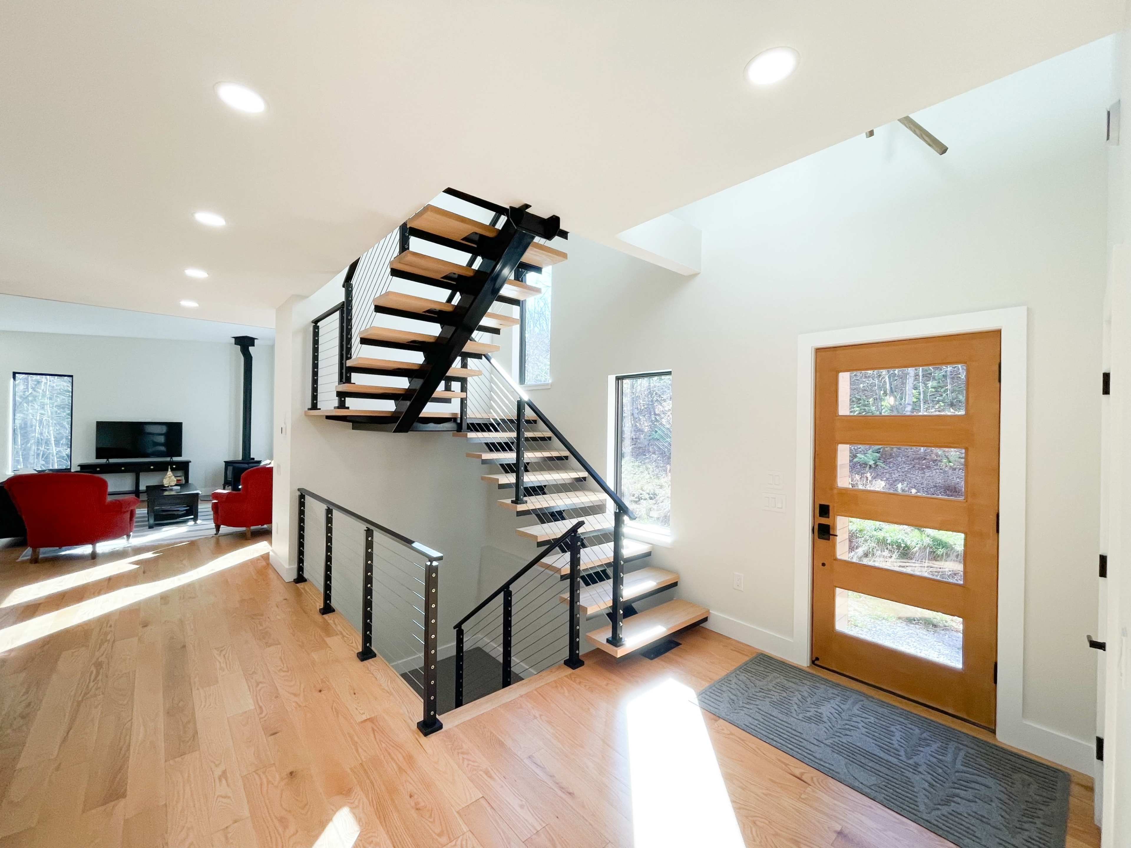 Luxury Modern Home with Forest Views Image in Plymouth, Plymouth, VT