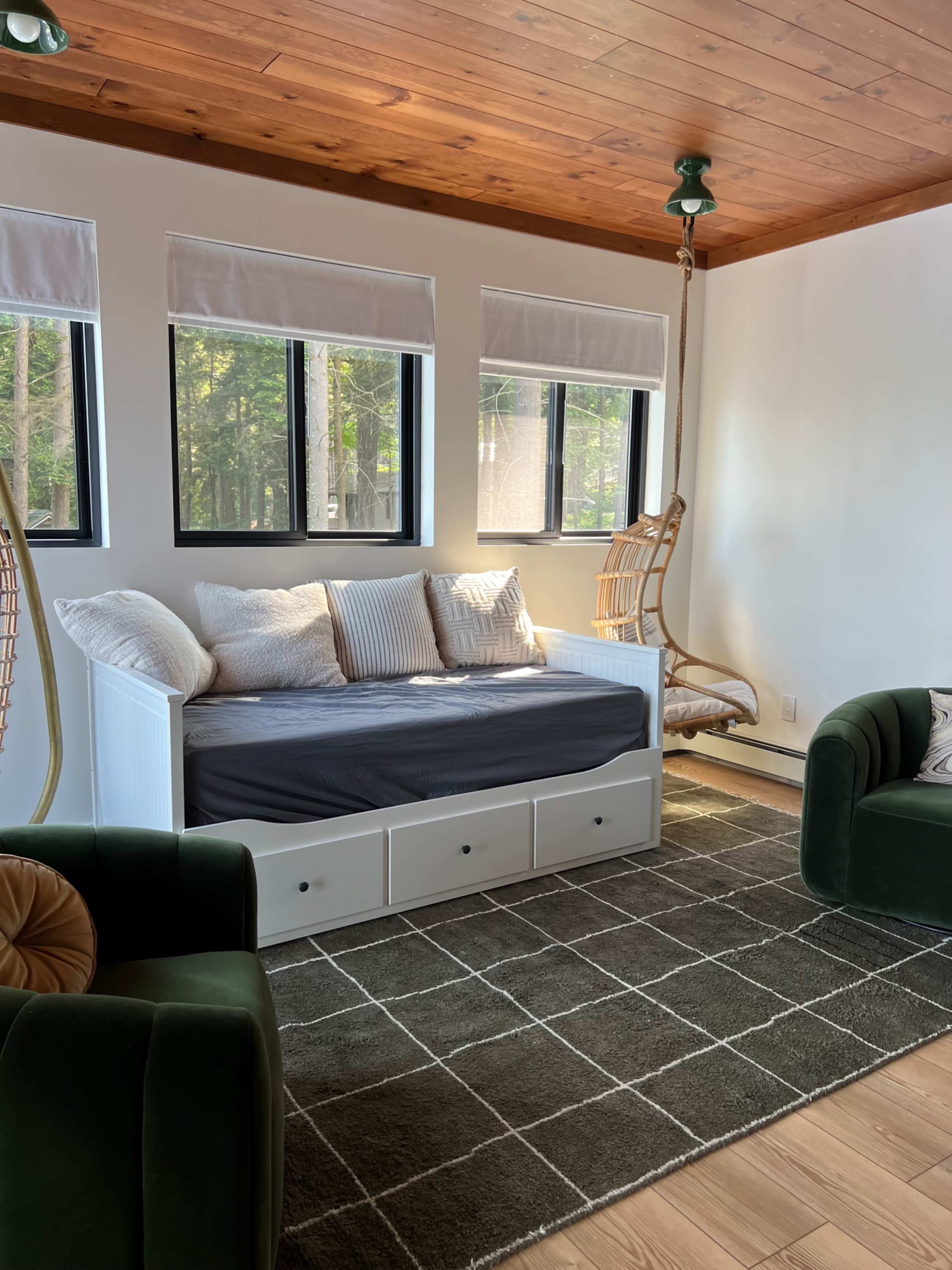 Edinburg A-Frame: A modern lakefront escape Image in Edinburg, Edinburg, NY